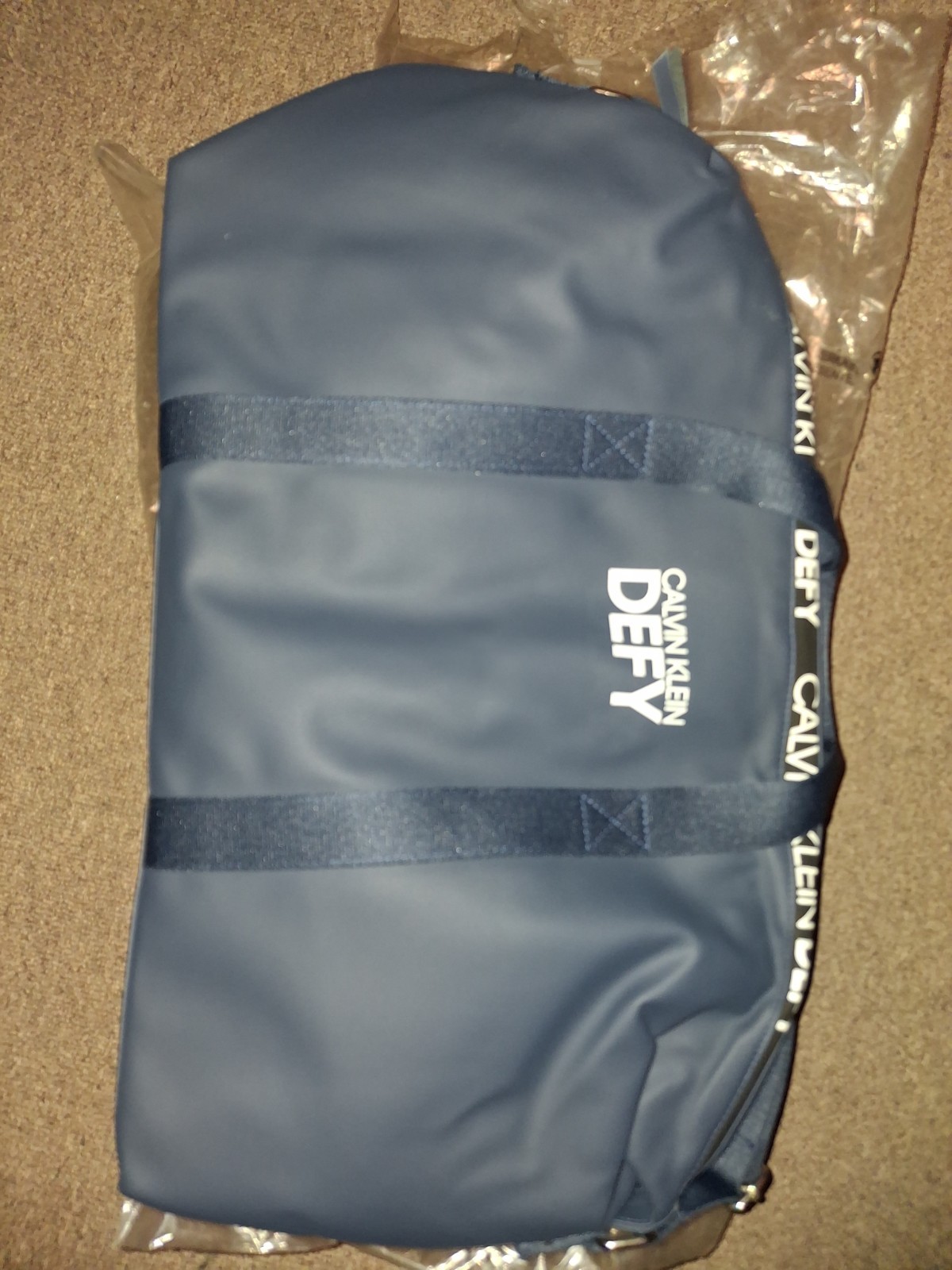 Calvin Klein Defy Weekend Bag Sac Mens Navy NWT!!
