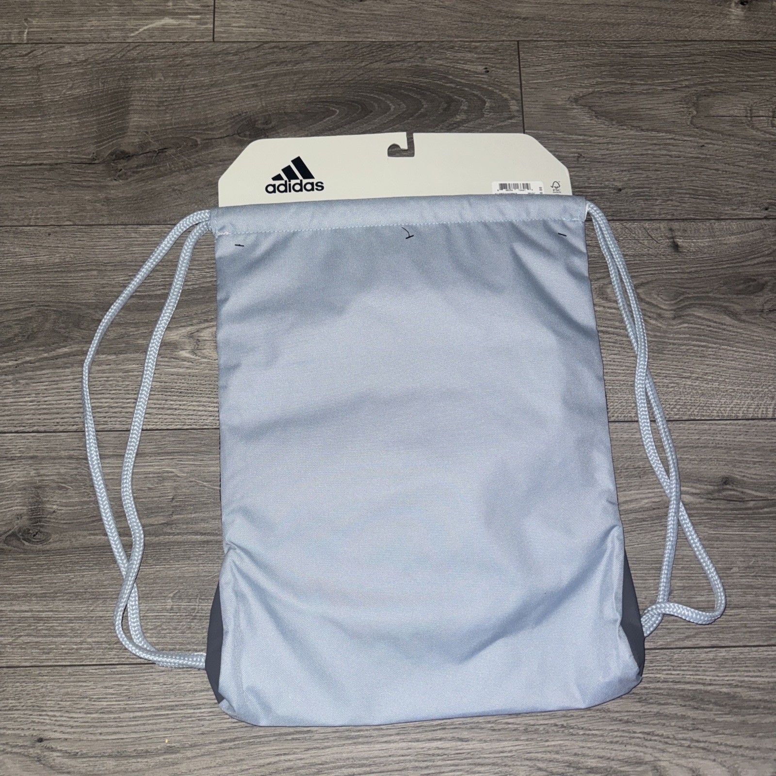Adidas Alliance II Sackpack Drawstring Athletic Sports Bag NEW Stone Wash Blue