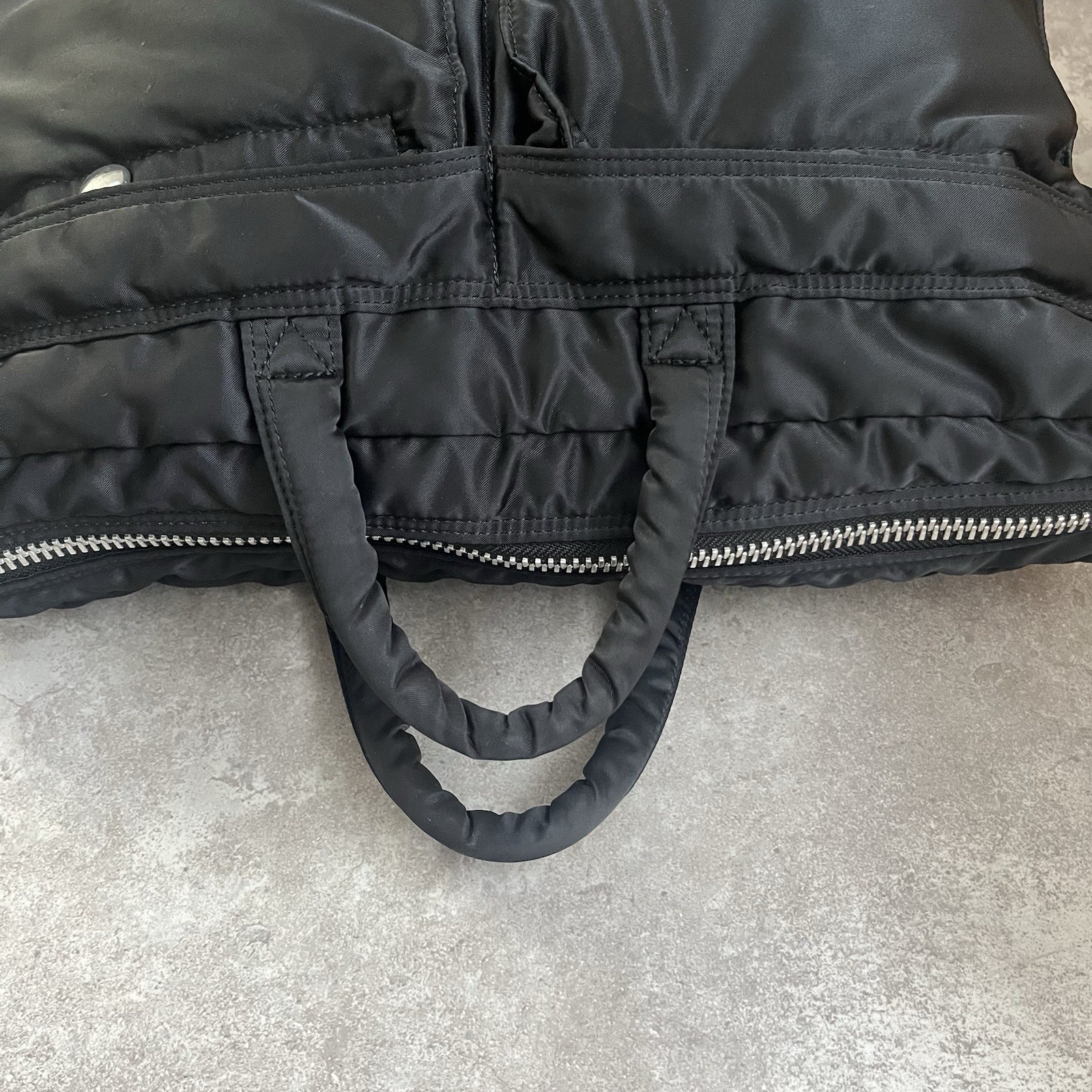 Porter Yoshida tanker briefcase helmet bag black bag nylon made in japan A4