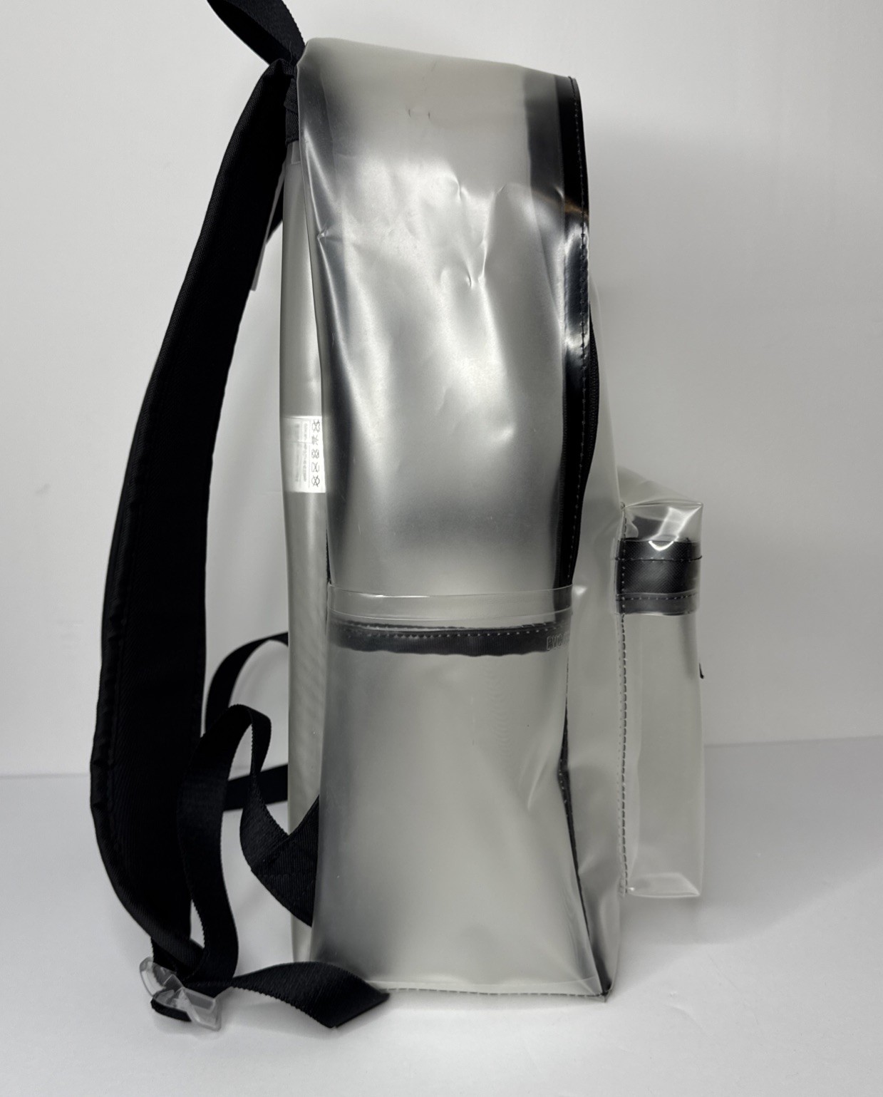 Nike Heritage Clear Crystal Backpack HV8920 Plastic Carry in Stadium Arena Bag
