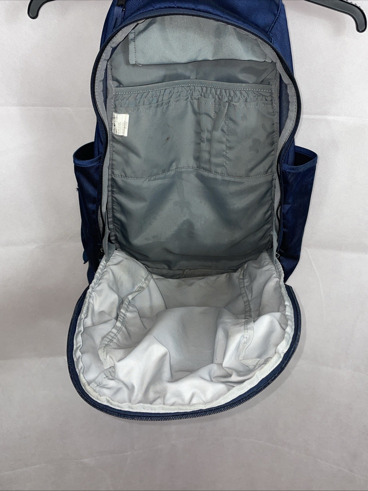Nike Max Air Vapor Backpack Dark Blue Padded Air Straps 19” x 13” x 6” D4