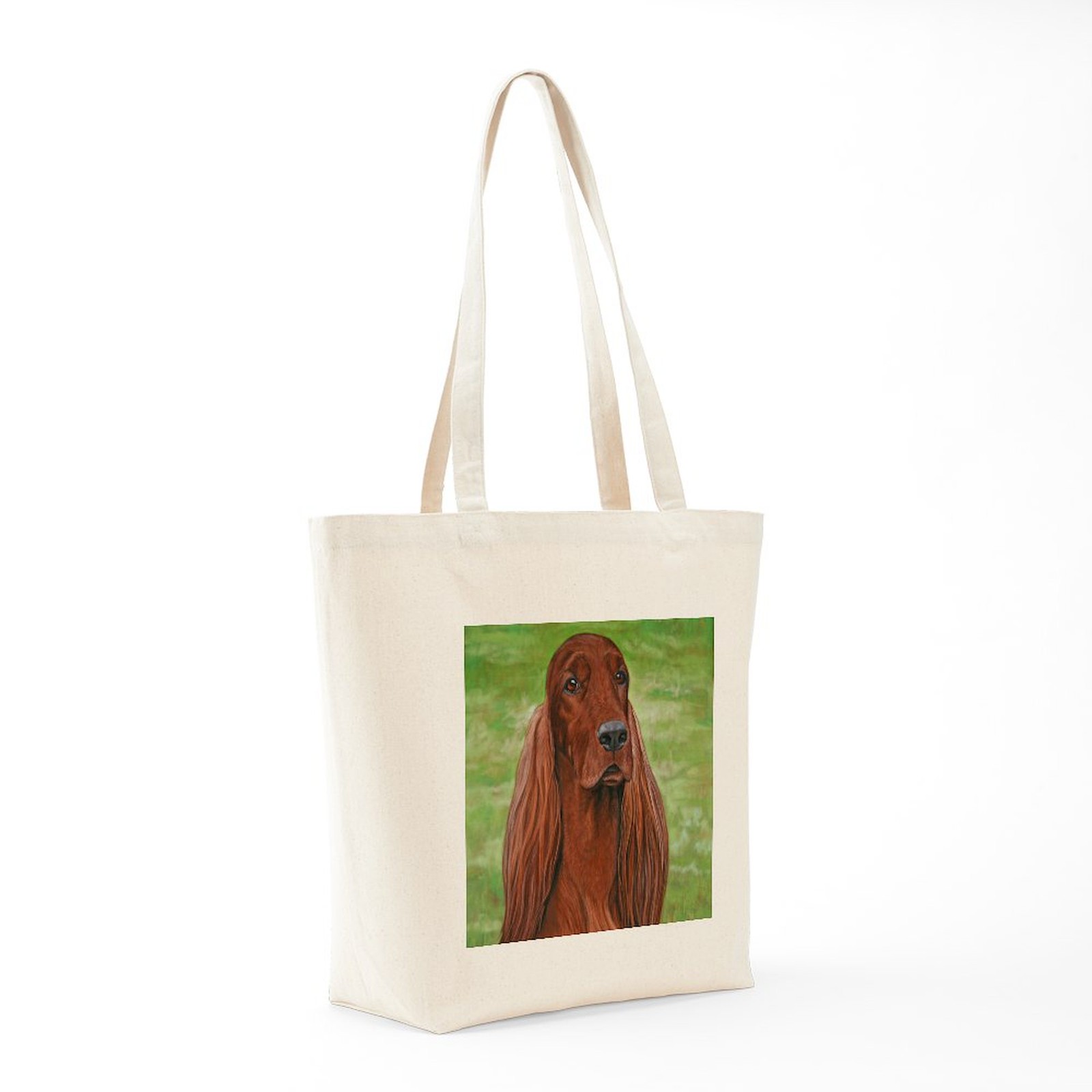 CafePress Irish Setter Head Study 3 Tote Bag (1662035917)