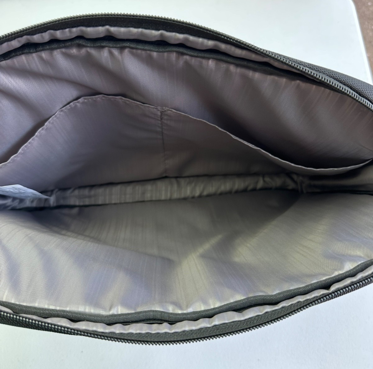 Samsonite Laptop Briefcase Black Nylon 2Way Shoulder Crossbody Work Bag Unisex