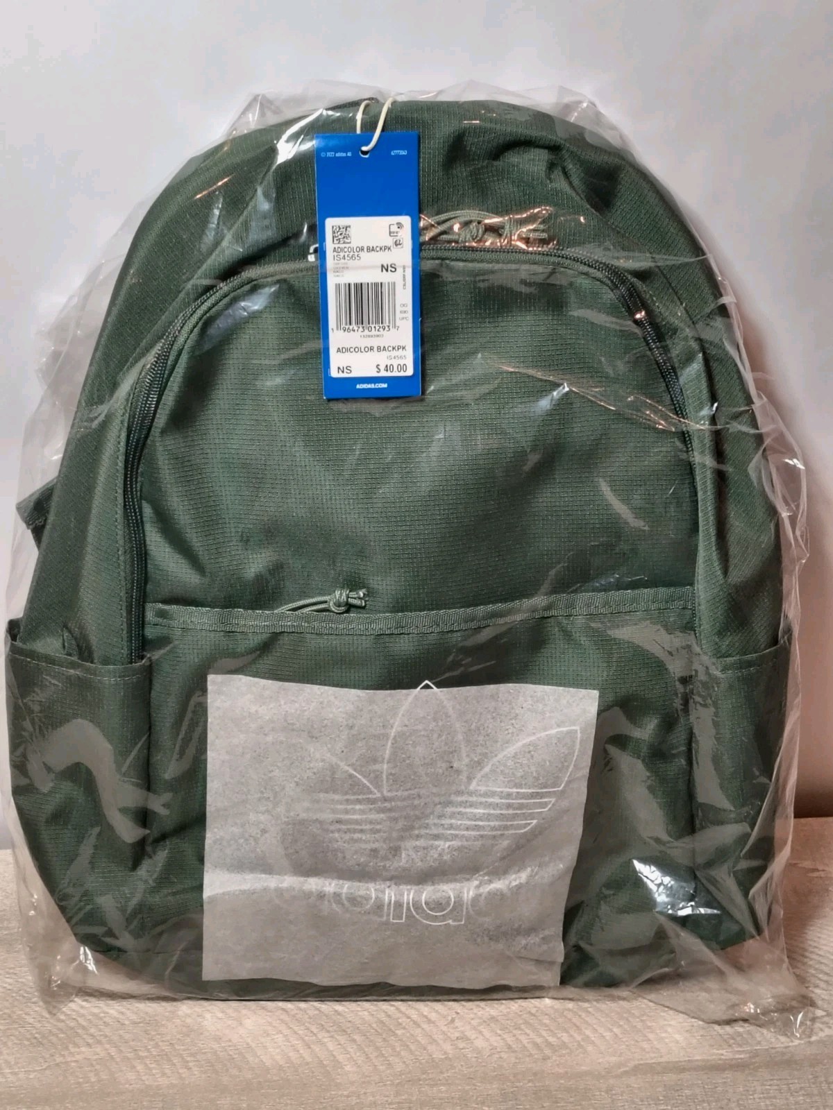 Adidas / ADICOLOR Backpack / IS4565/ Green Oxide / L