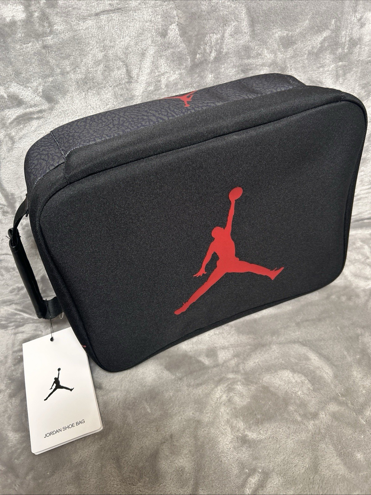 Nike Air Jordan Shoe Box Bag Black/green Sneaker Traveling Bag Brand New