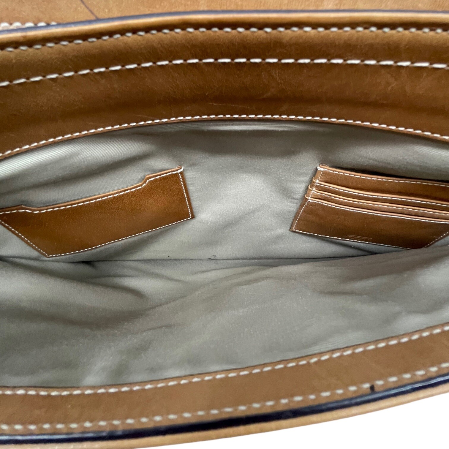 Vintage 90s Y2K COACH F70101 Large Leather Messenger Bag Briefcase Satchel EVC