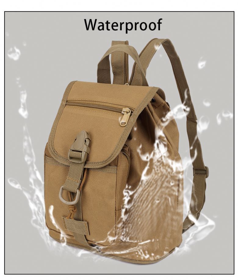 Mini Tactical Backpack Shoulder Bag Travel Daypack Outdoor Sport Casual Bookbags