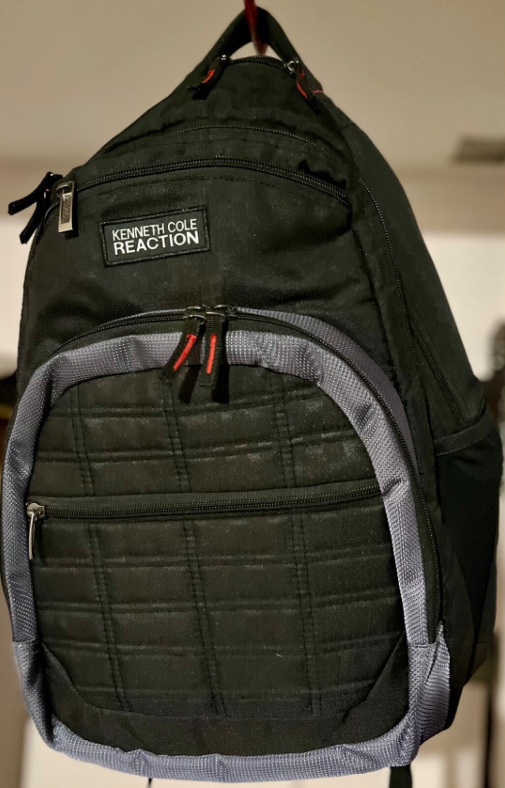 Kenneth Cole Reaction 16″, Black Polyester, Polyester Backpack