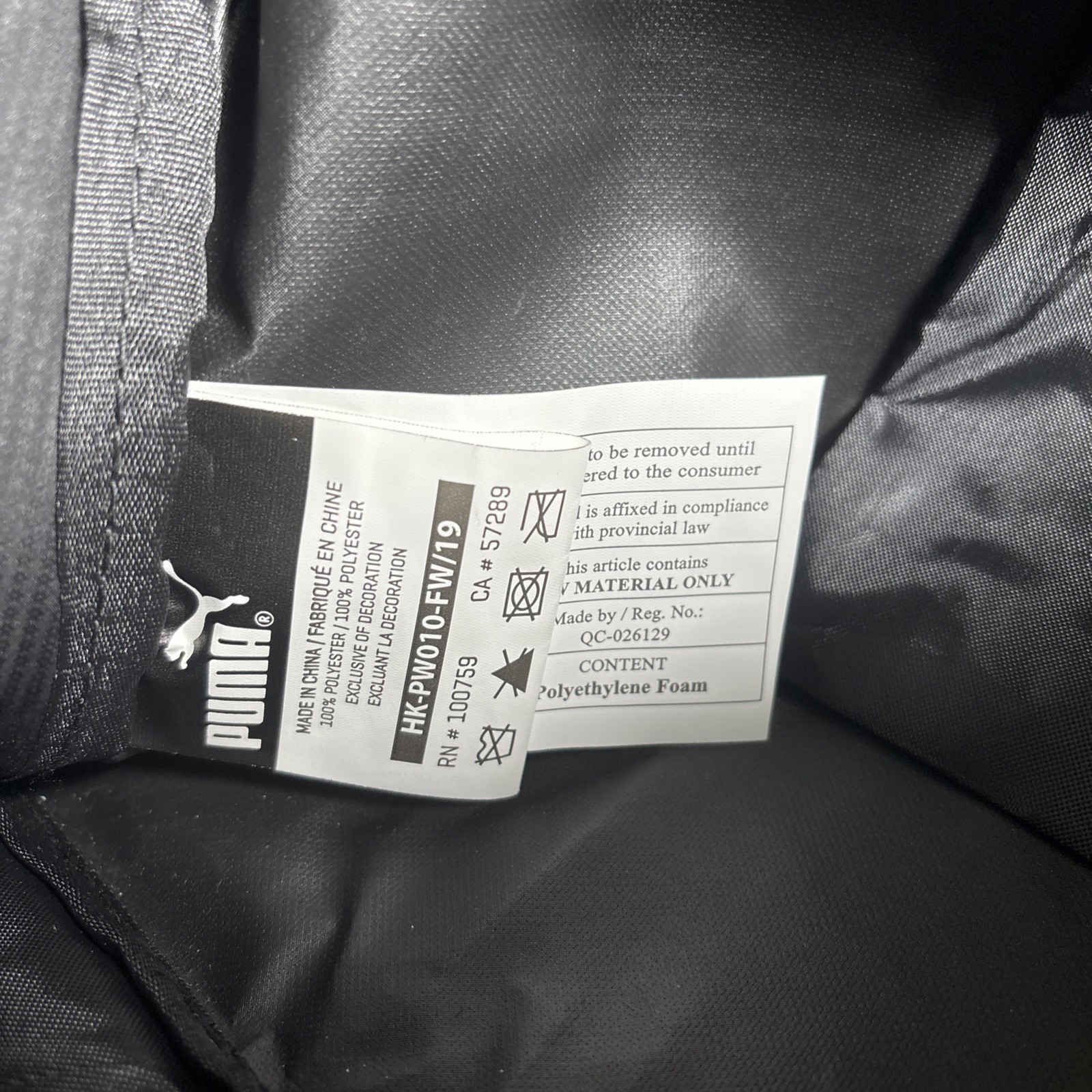 Snap On And Puma Collab Travel Duffel Bag