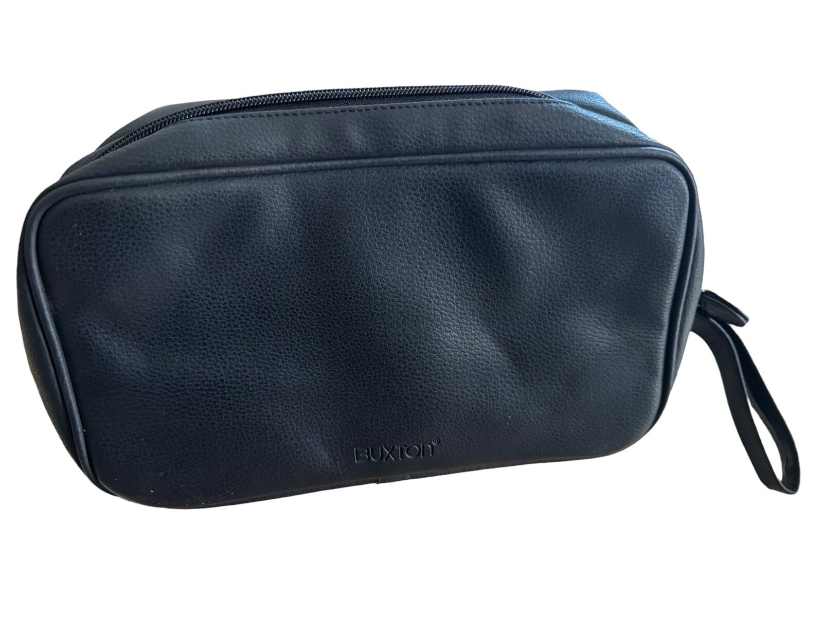 Buxton Men’s Jumbo Travel Kit Zipped Bottom Holds Toiletries None included