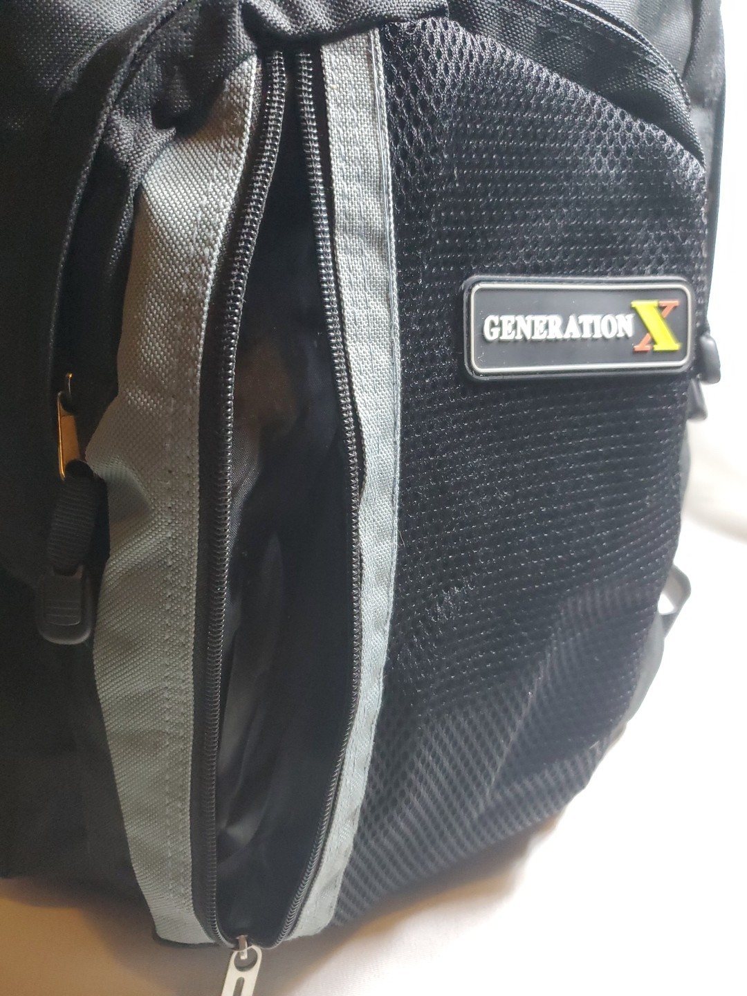 Overland Generation X Backpack Black New W/ Tags Travel School Hiking Laptop Bag