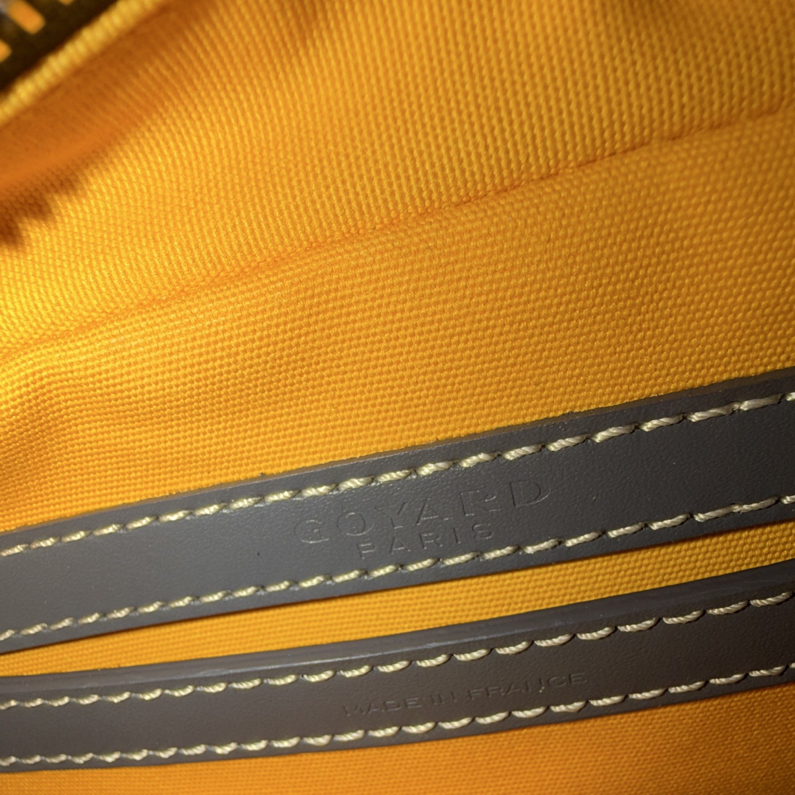 Goyard Goyardine Gray Cap-Vert PM Crossbody Zip Bag