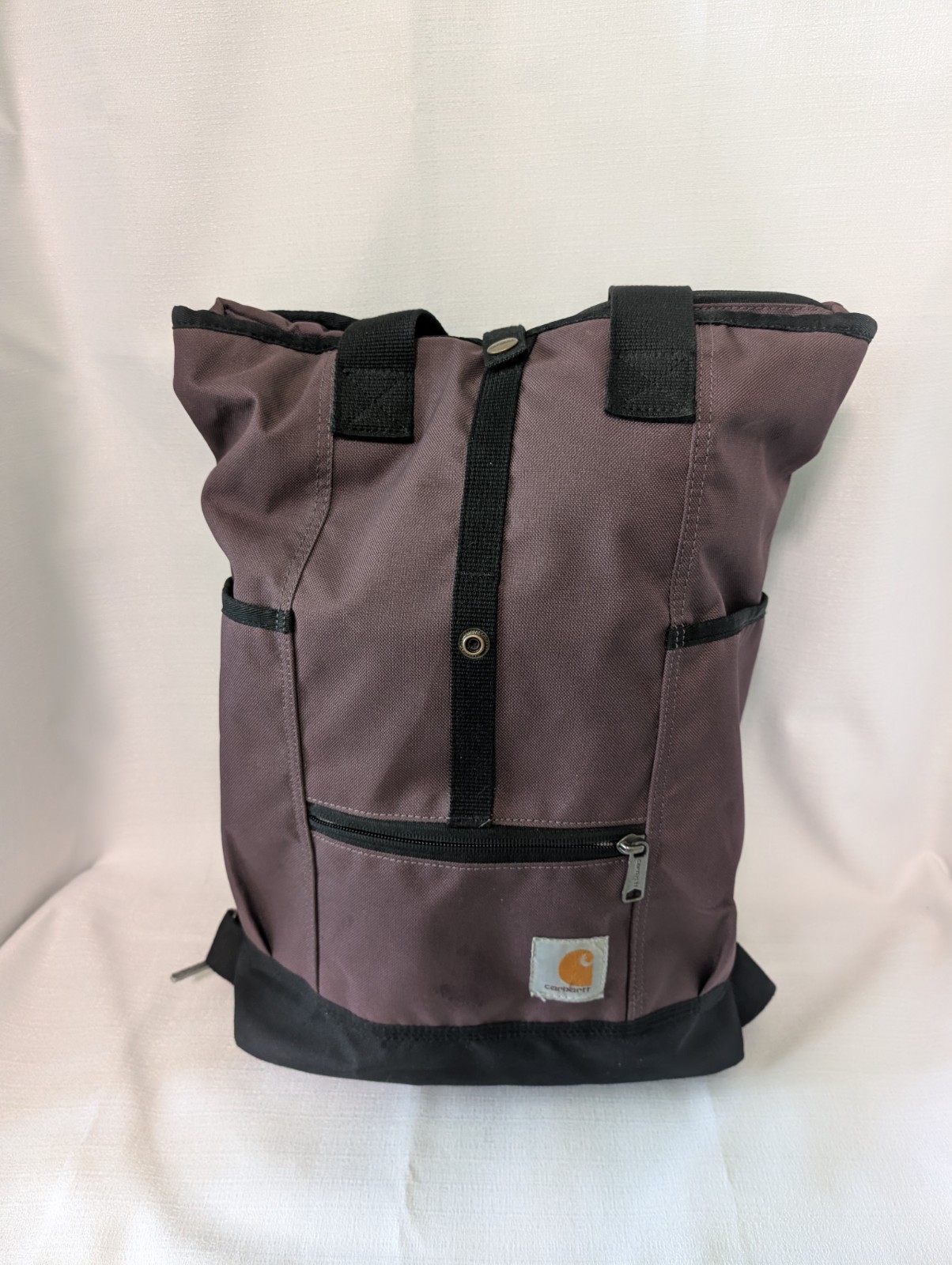 Carhartt Legacy Hybrid Convertible Backpack Tote Bag Maroon VGUC