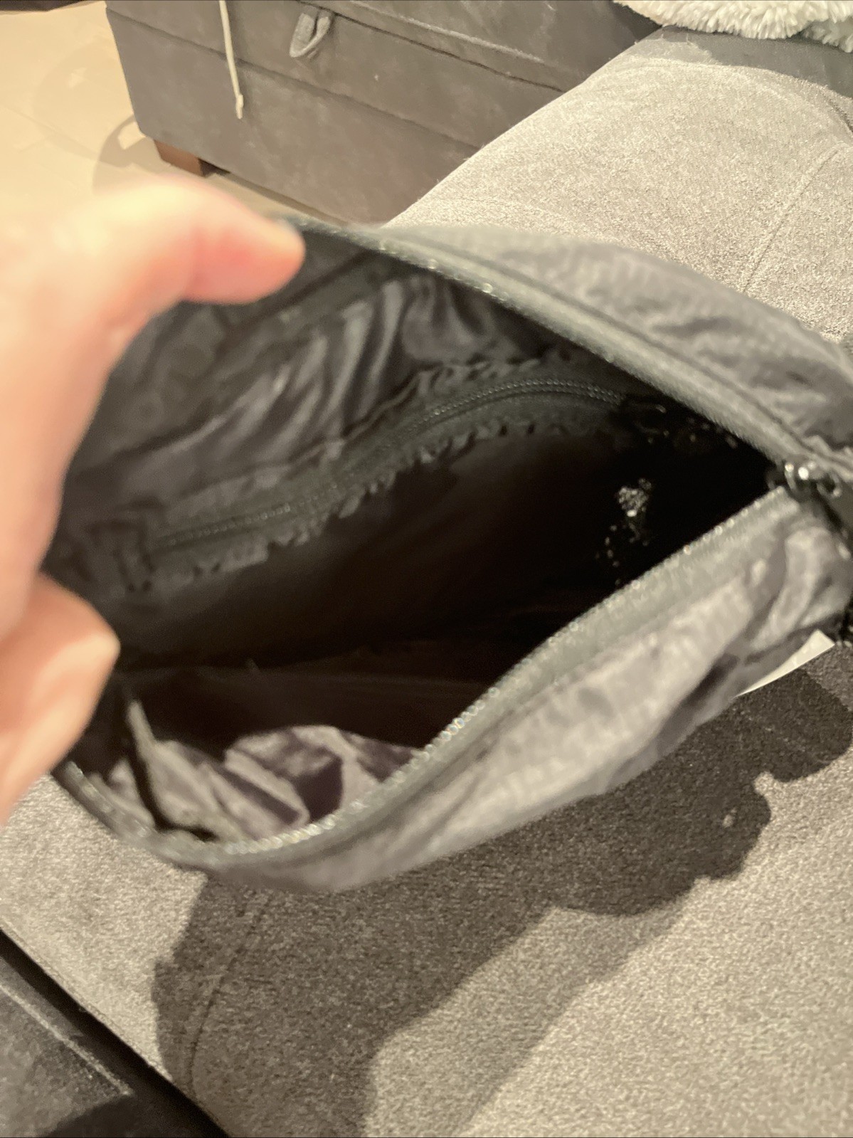 OBEY Black Fanny Pack Commuter Waist Bag Black Adjustable Strap NWT