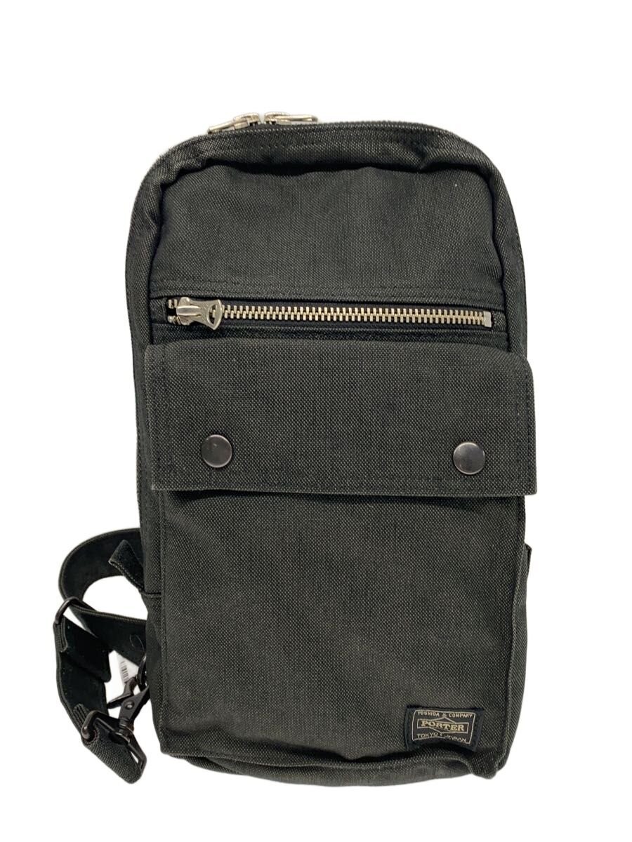 Authentic PORTER Black Shoulder Bag 6.5cm Wide 33cm High 18cm Deep