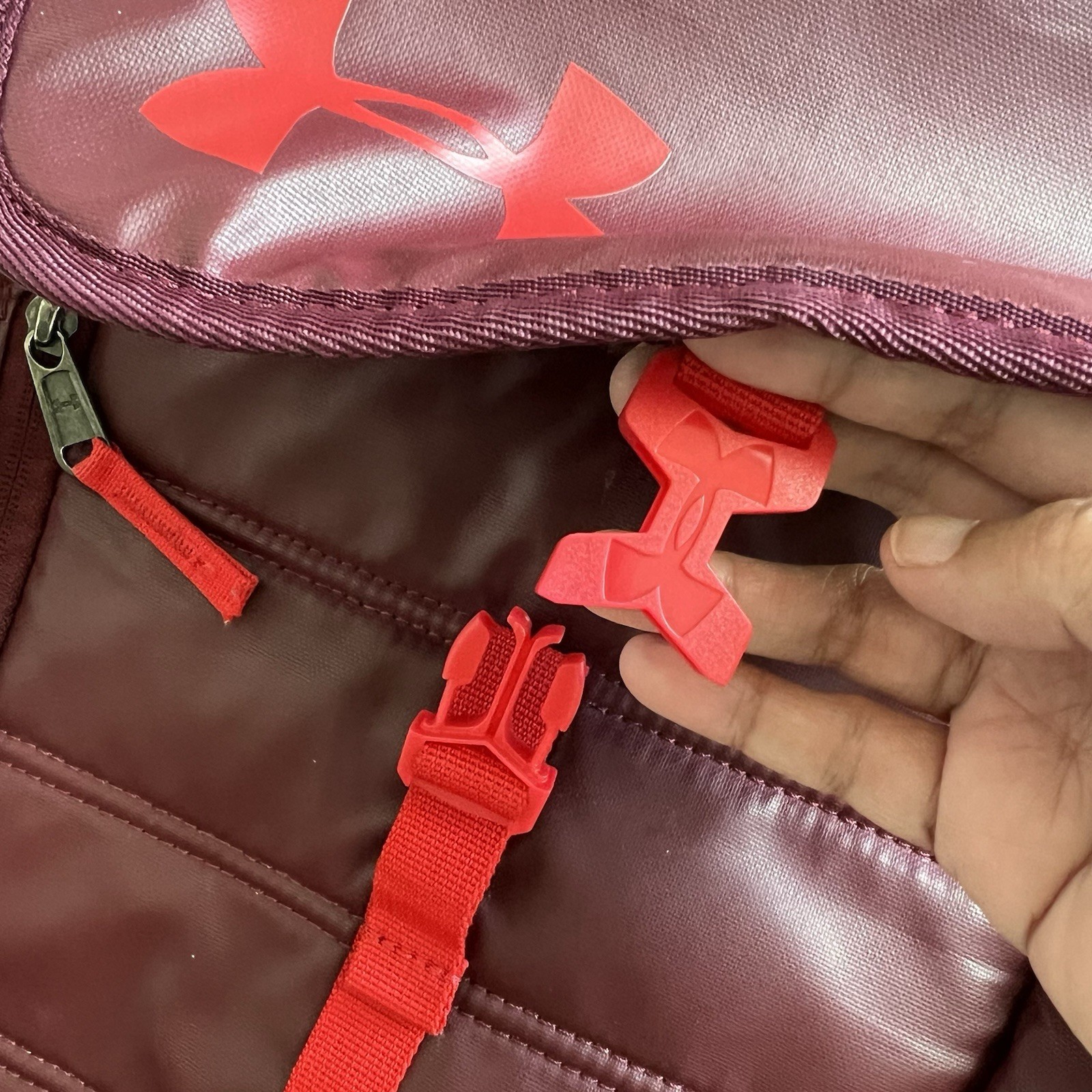 Under Armour Storm Tech Pack Maroon Backpack