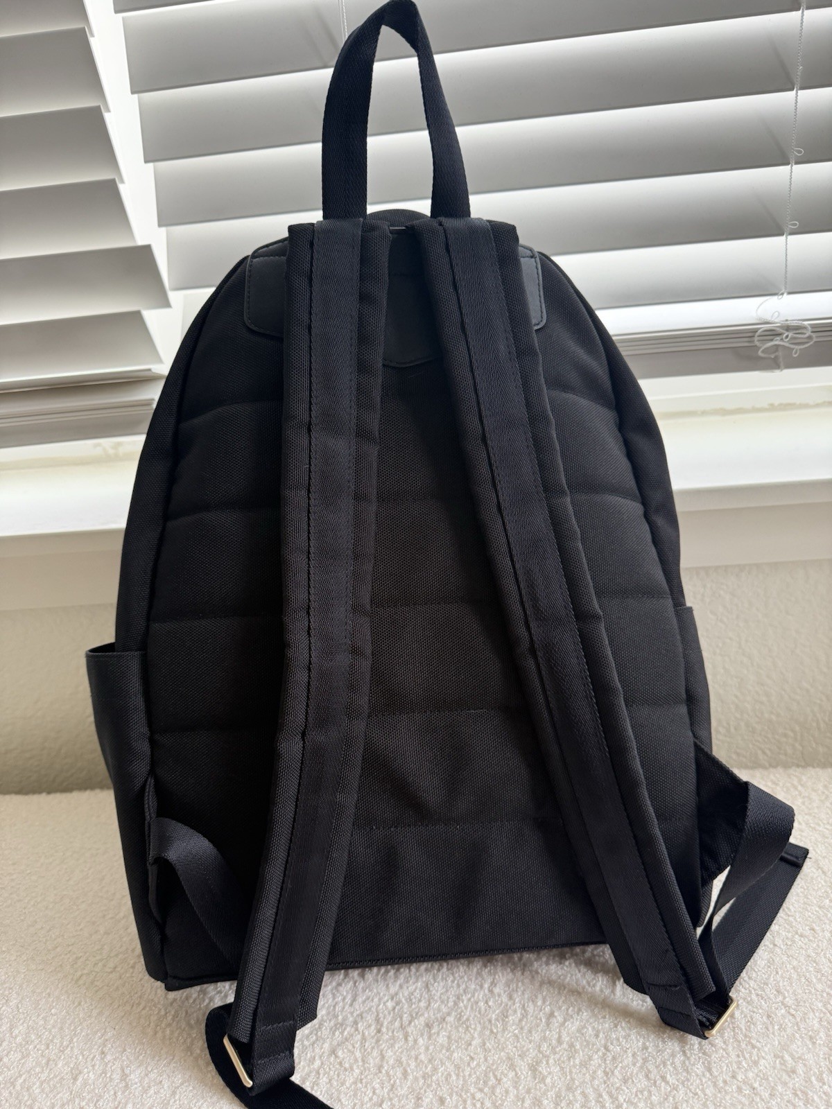 OVO x Looney Tunes Black Polyester Medium Backpack Bugs Bunny, Padded Straps