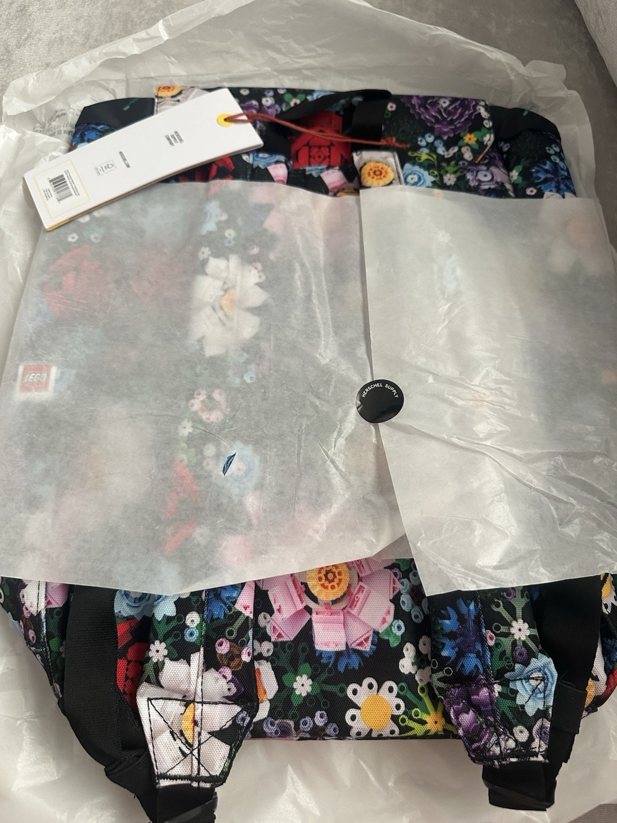 LEGO® Herschel Retreat™ Small Backpack – Garden Floral – NWT