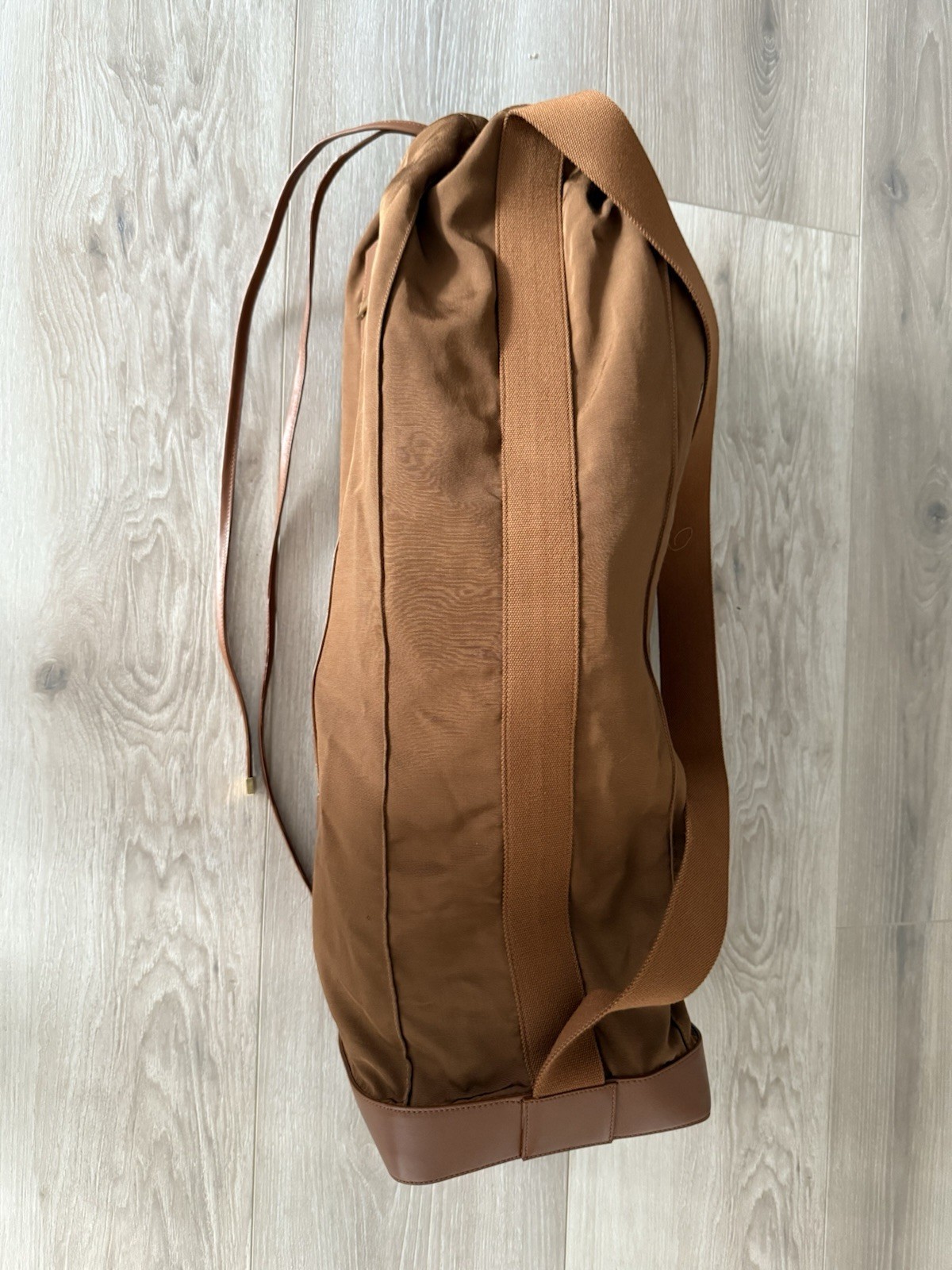 Saint Laurent City Long Sac Men’s Sling duffle Bag Backpack. Fits Yoga mat. New