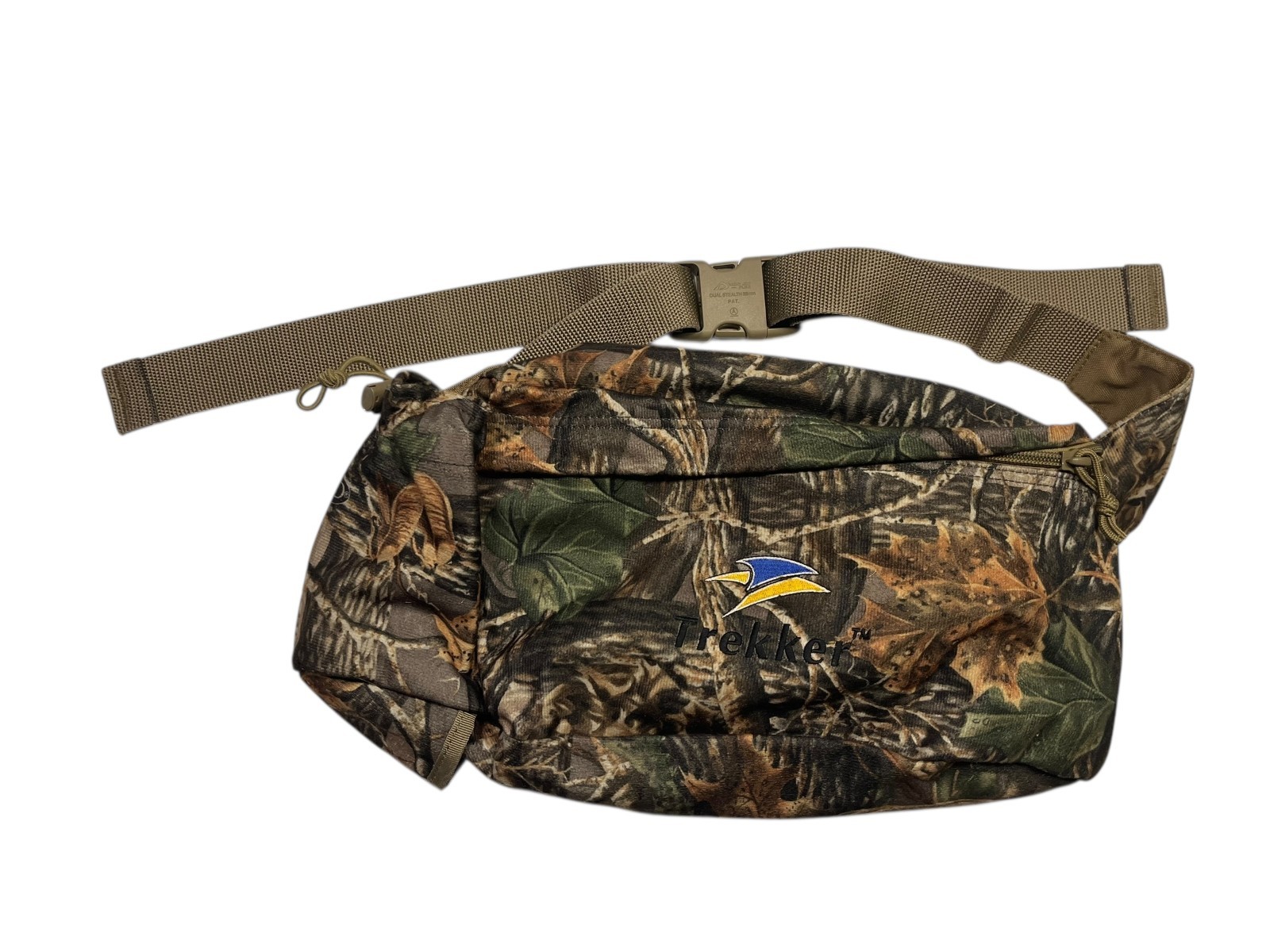 CABELA’S Brown/Green RealTree CAMO WAIST BAG Hunting Fishing Hike Gym Fanny Pack