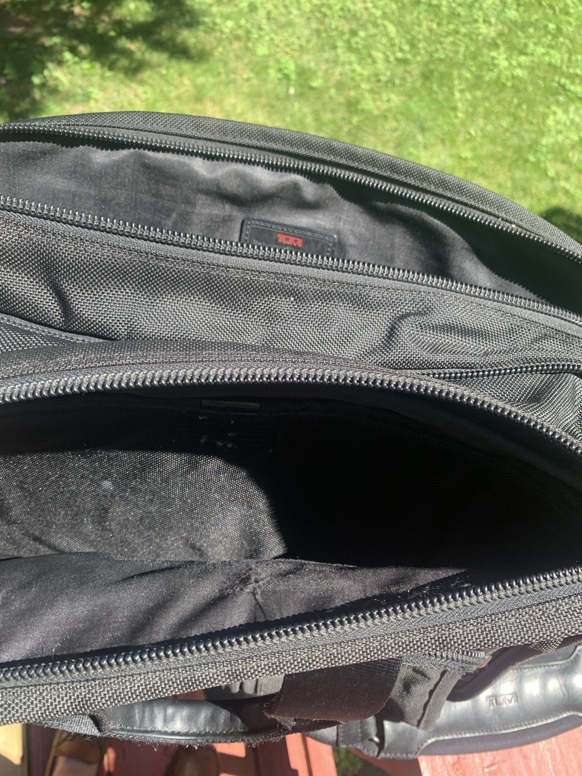 Tumi Alpha Briefcase | FXT Ballistic Nylon | 15” Laptop | With Shoulder Strap