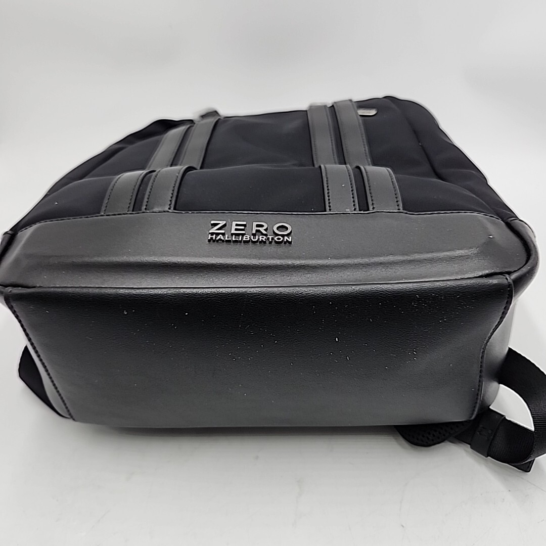 NEW Zero Halliburton Journal Collection Nylon Small Backpack Graphite Black