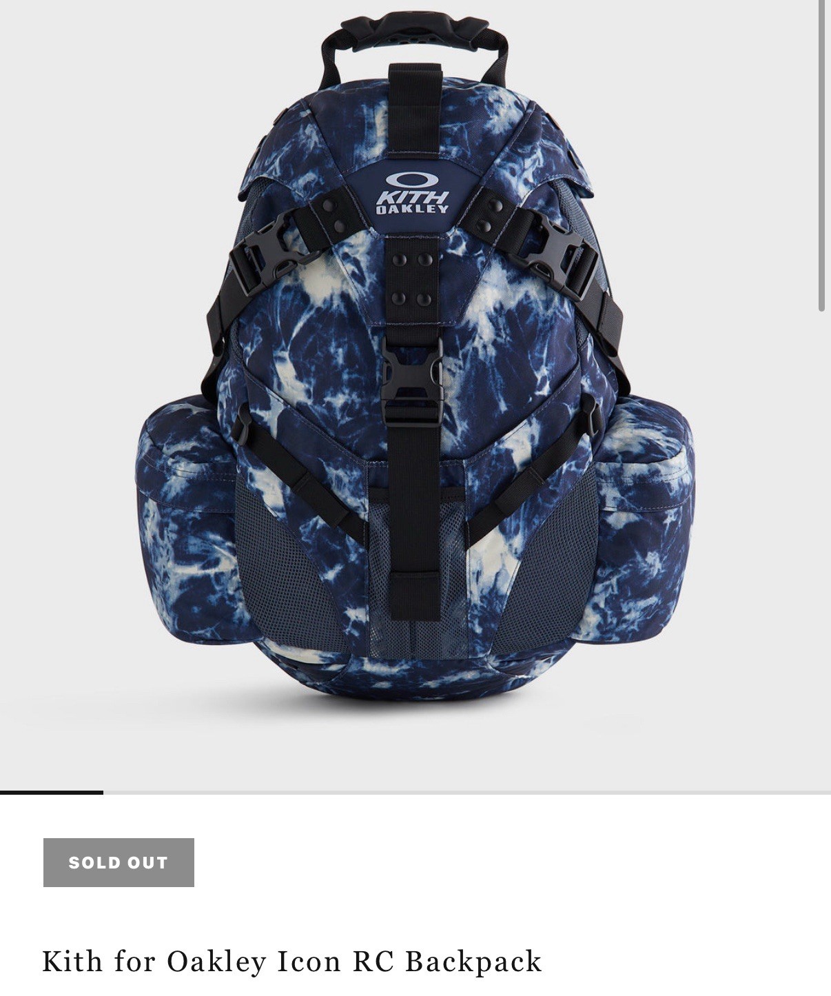 Kith x Oakley Icon RC Backpack – Mystery Blue – Pre-Order
