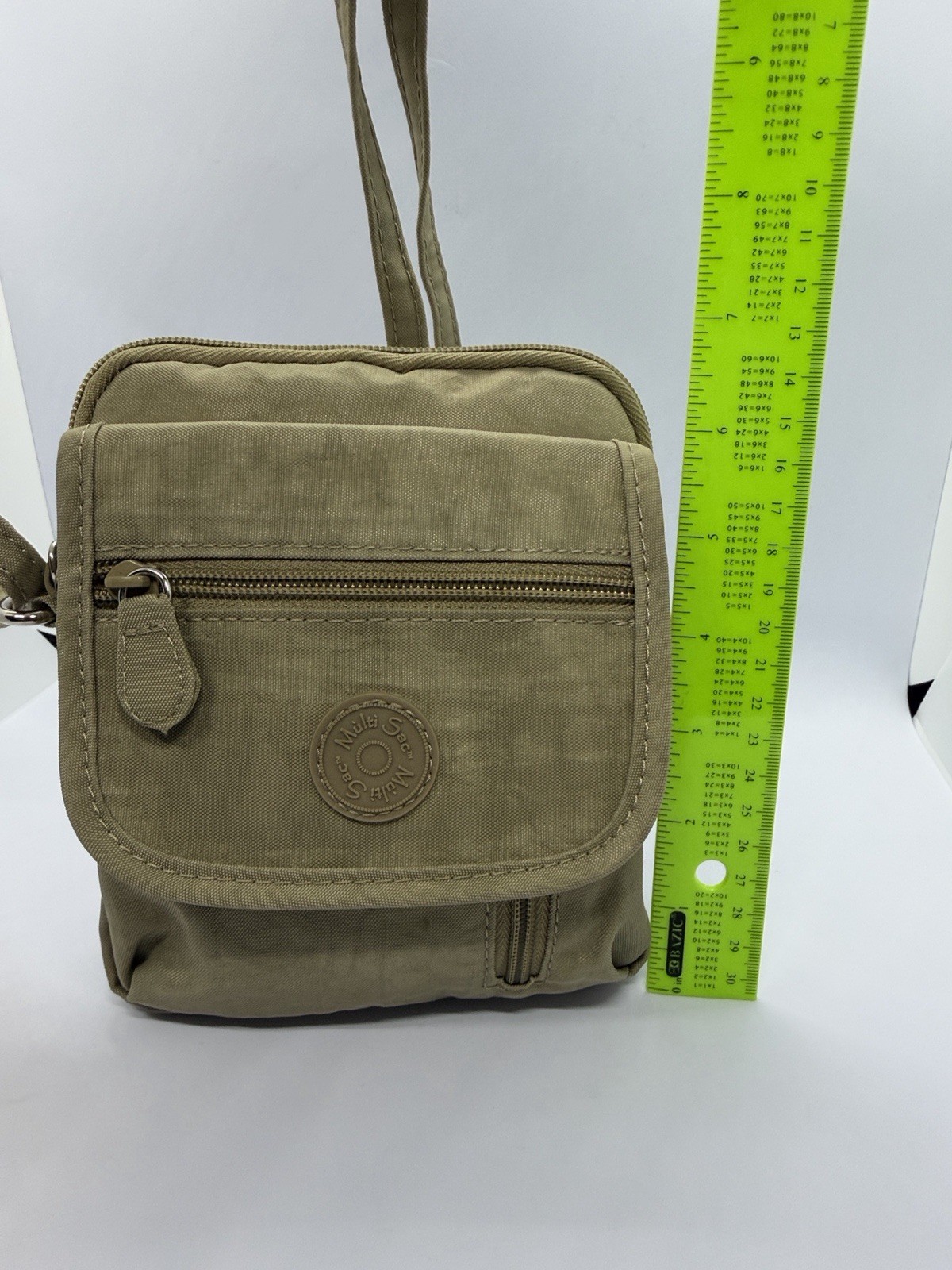 Olive Green Men’s Crossbody Messenger Bag – Unbranded
