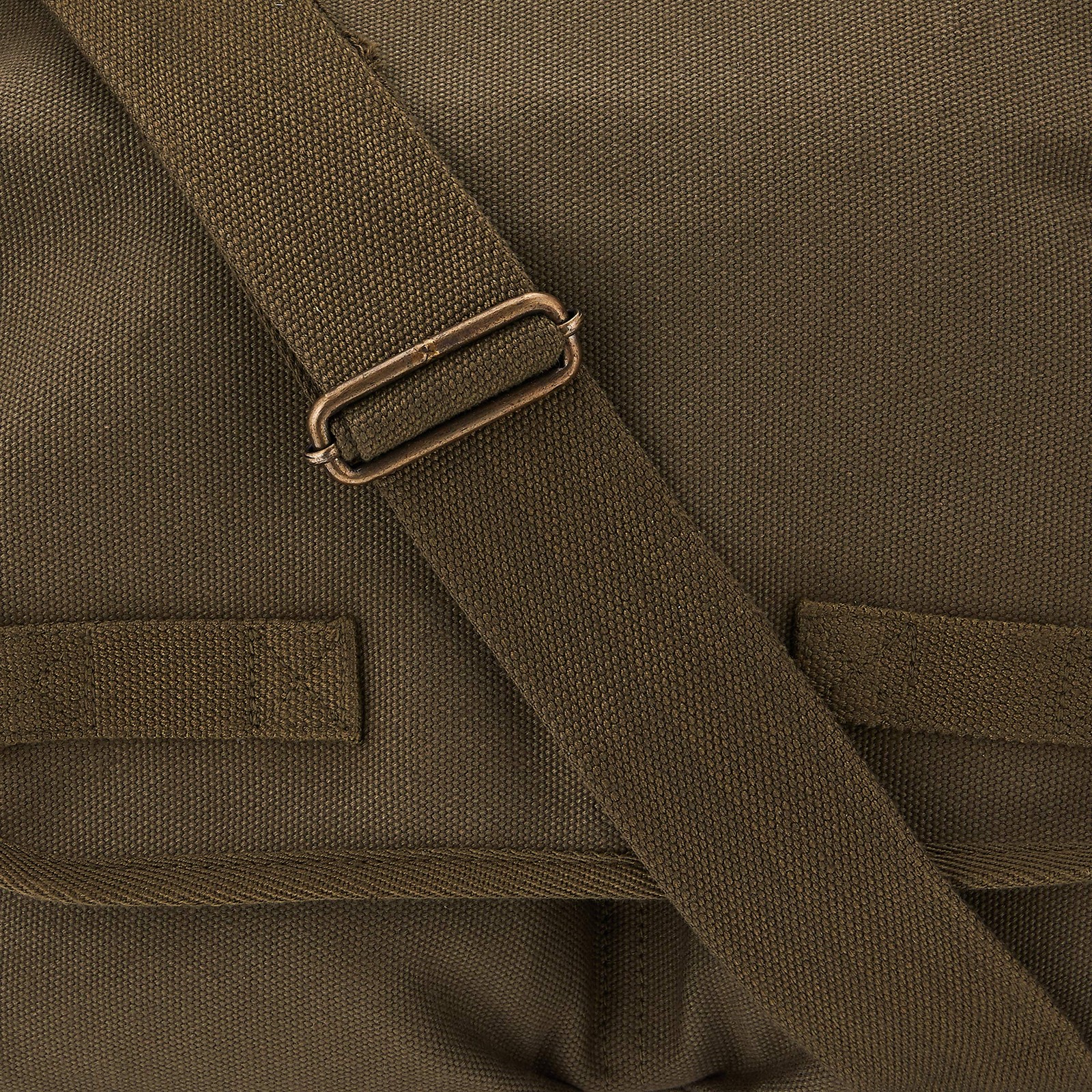 Military Messenger Bag 19″W X 14.5″H X 7″D – 100% Cotton Canvas, 7 Pockets