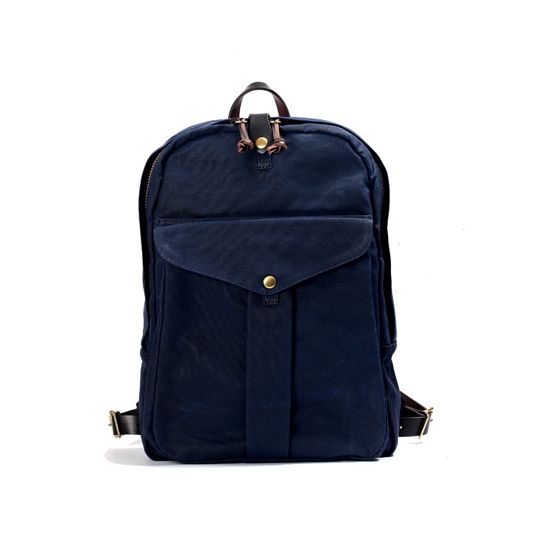 2026 American Style Retro Waterproof 15oz Waxed Canvas Backpack EDC Vintage