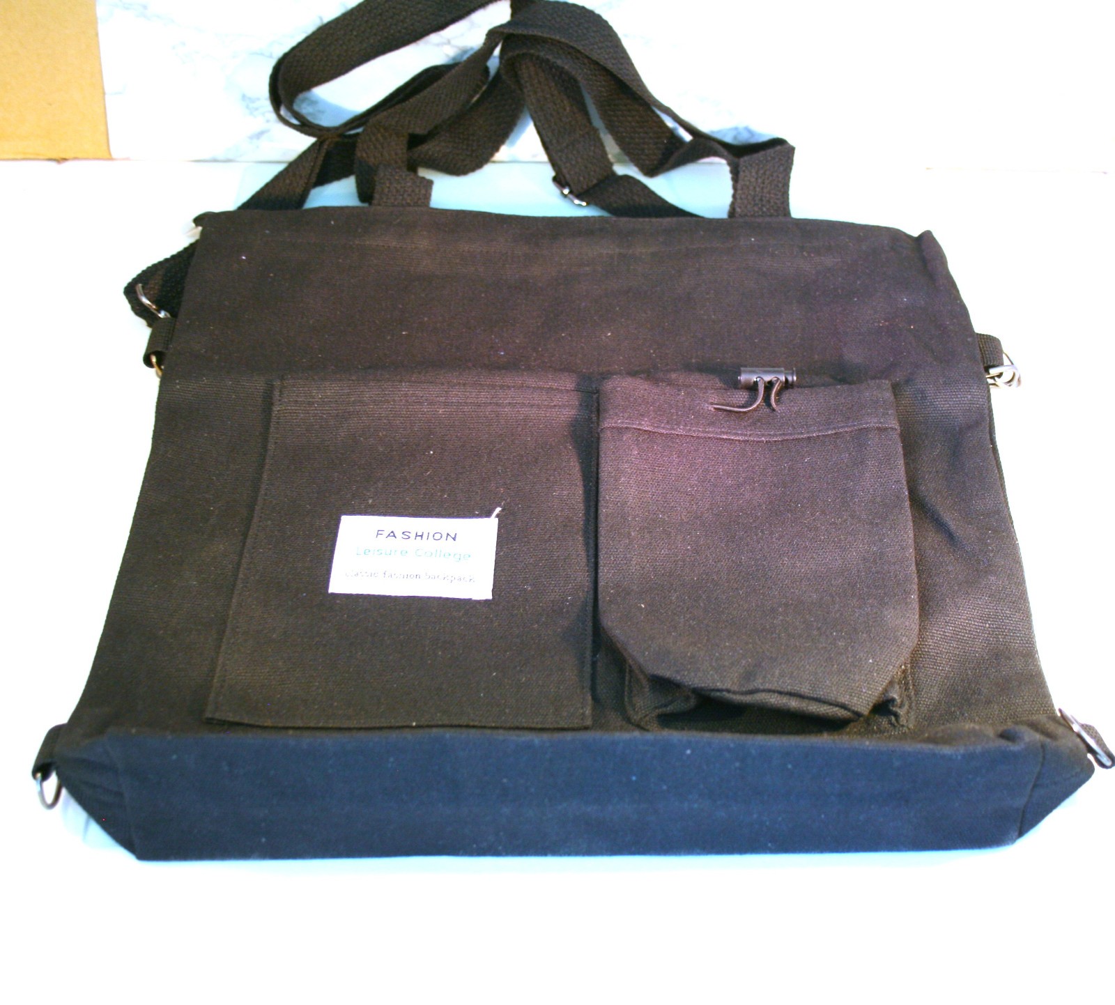 BACKPACK: LARGE CAPACITY LEISURE TRAVEL FASHION ADJUSTABLE COMMUTING NYLON