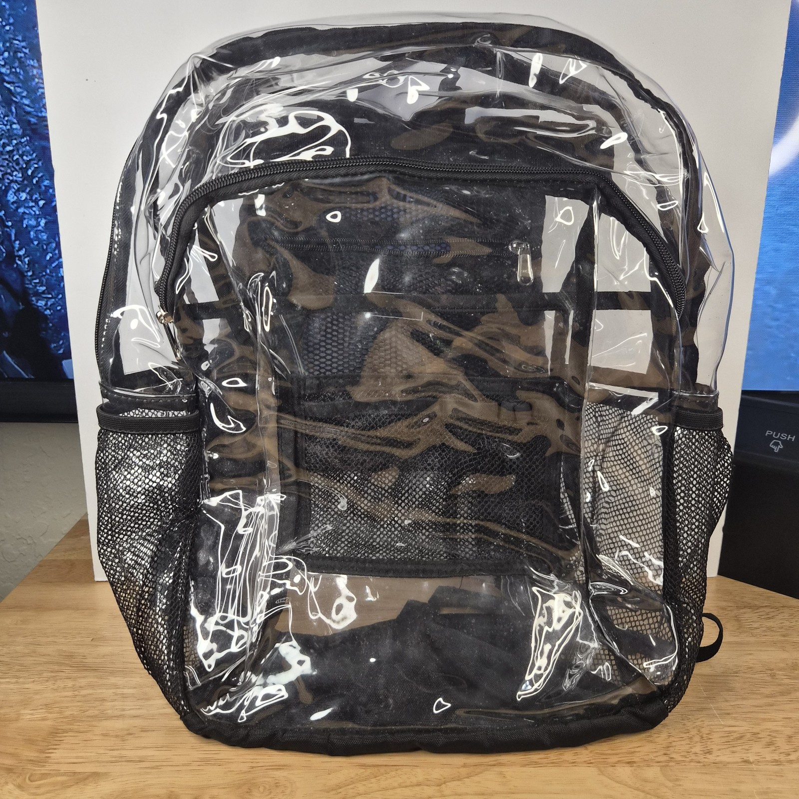 Vorspack Clear Backpack Heavy Duty – Large Transparent Bookbag