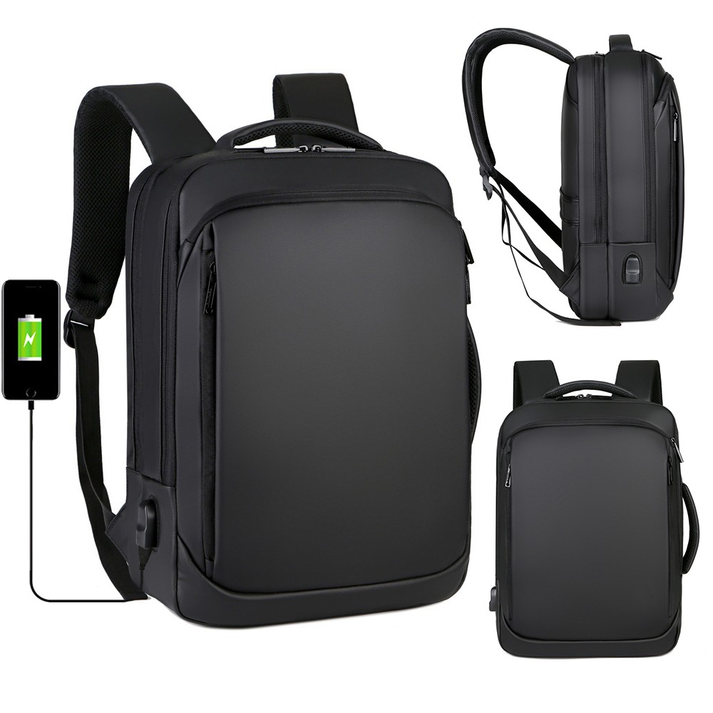 15.6″ Business Travel Laptop Backpack Men Women Suitcase Luggage Bag &Usb Charge
