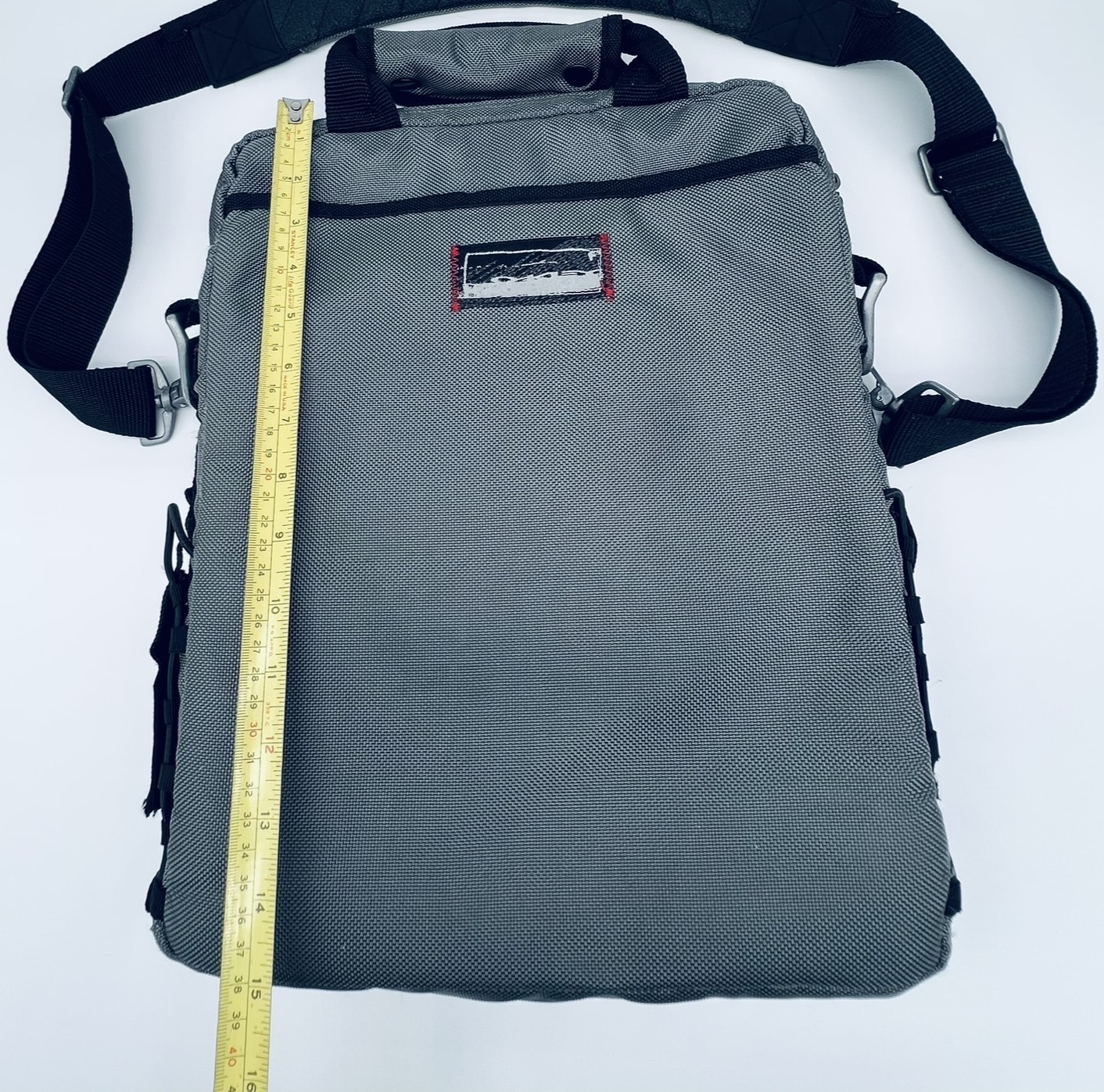 Oakley Tactical Field Gear Vertical Messenger Laptop Bag Y2K Techwear Vintage
