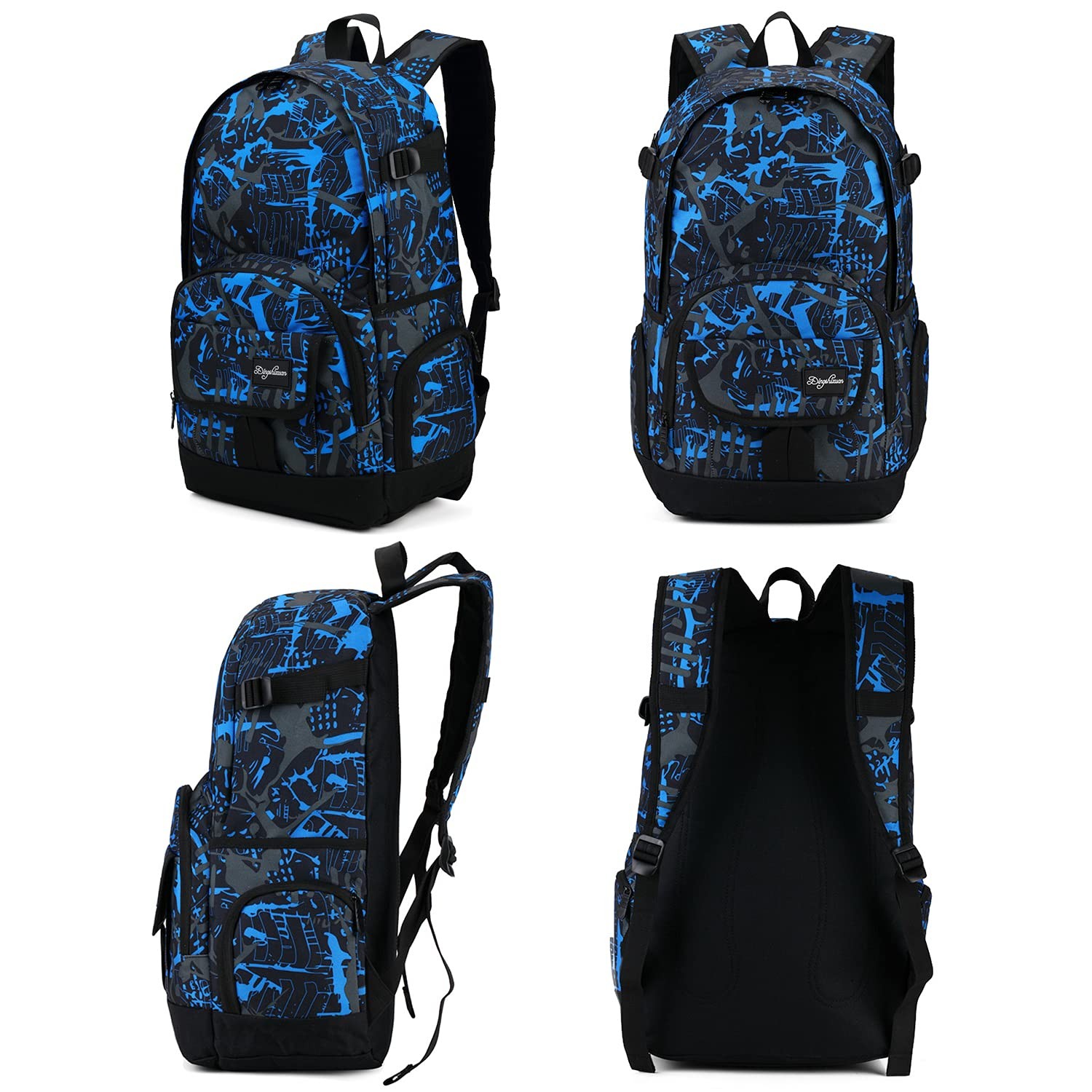 School Backpack Travel Bag for Men & Women Lightweight College Back Pack with…