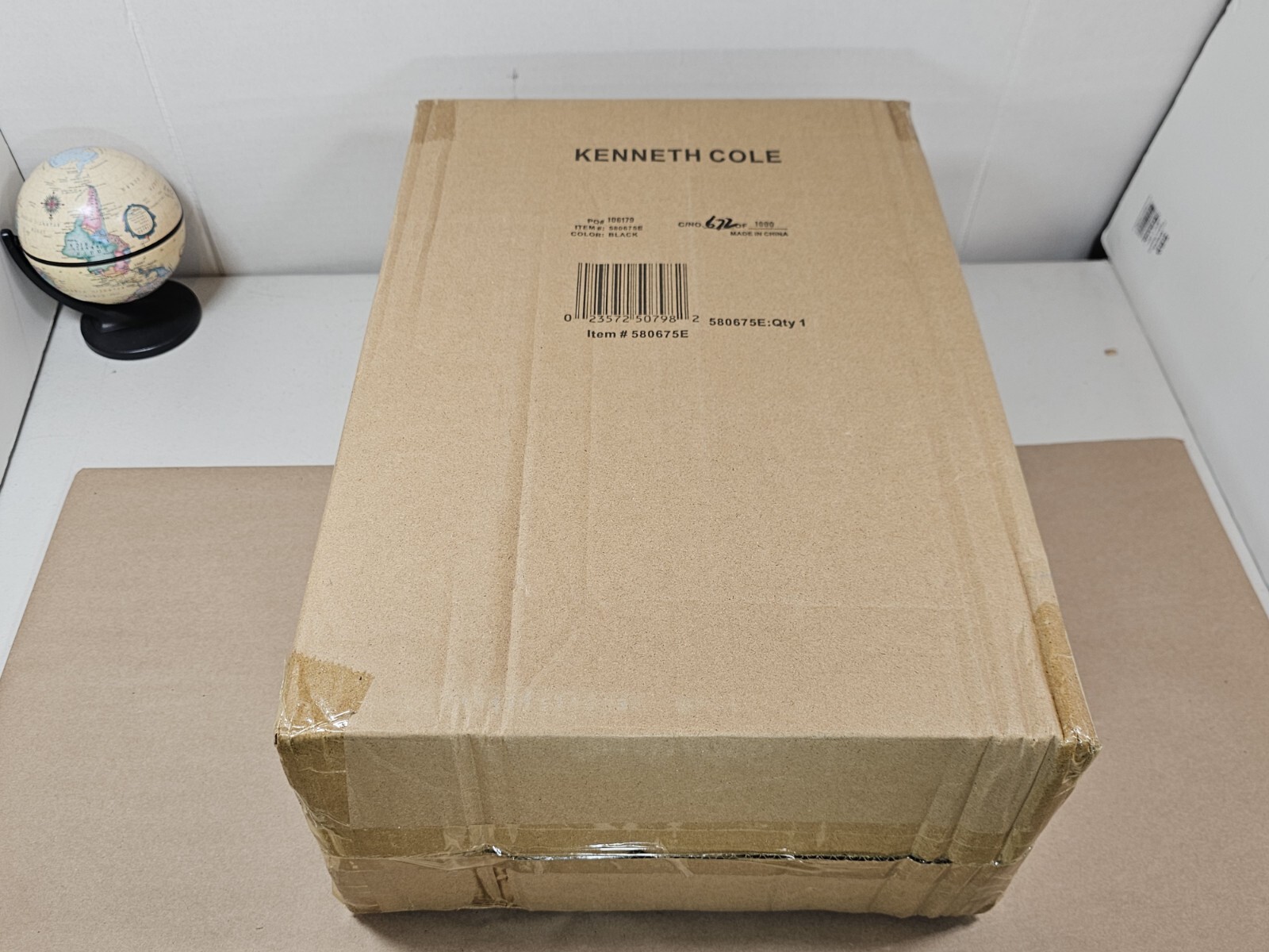 Kenneth Cole Reaction Manhattan Messenger Backpack Black 16″ Laptop $200 Retail