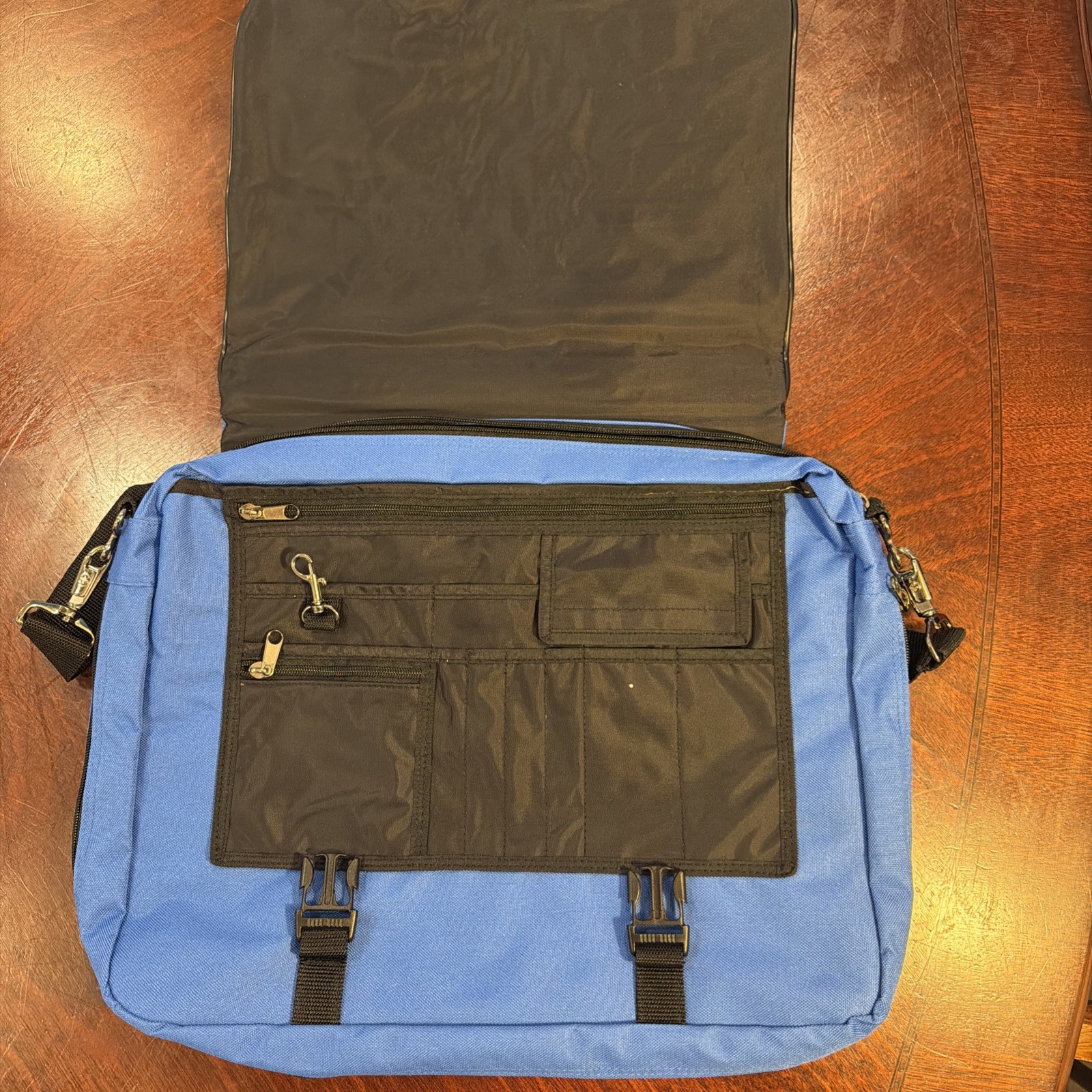 Travel Crossbody Laptop School Bag Blue – See Description