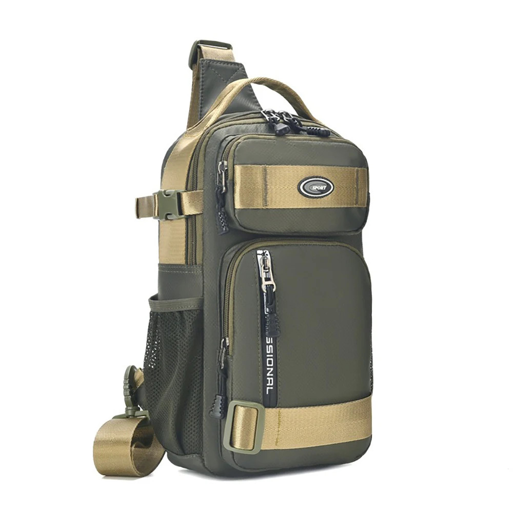 Fashion Men’s Chest Bag Casual Sports Wear-resistant Waterproof Scratch Resistan