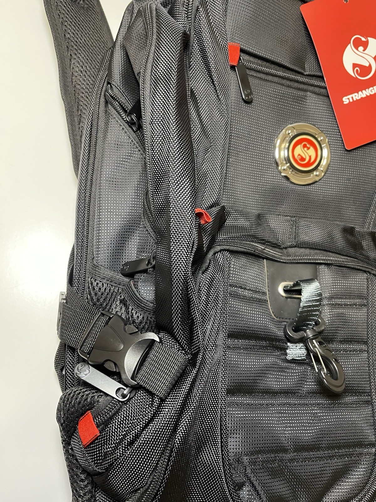 Tech N9ne Strange Music VIP Tour Backpack Exclusive Black NEW WITH TAGS