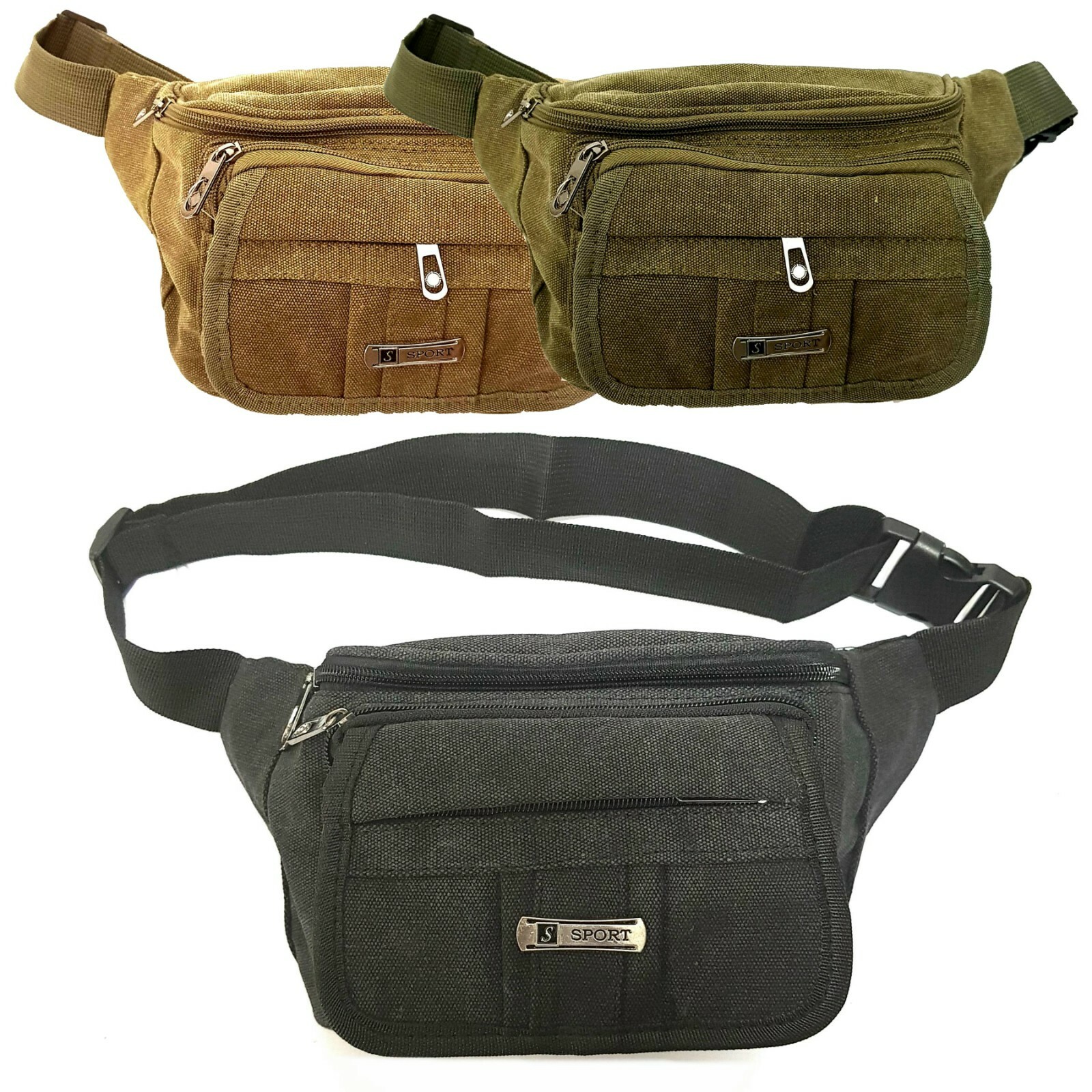 Army Camping Gürteltasche Hüfttasche Bauchtasche Handy Tasche Urlaub Freizeit