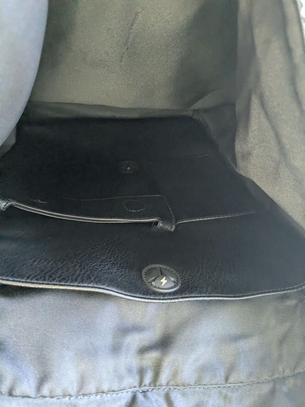 Mozay Backpack Opal Backpack Dreamweave Oreo Knit Laptop Pocket Black White
