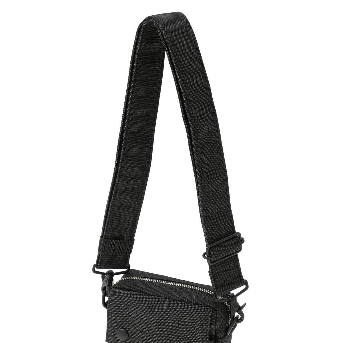 PORTER SMOKY VERTICAL SHOULDER BAG 592-27532-10 Black Yoshida & Co. JPN