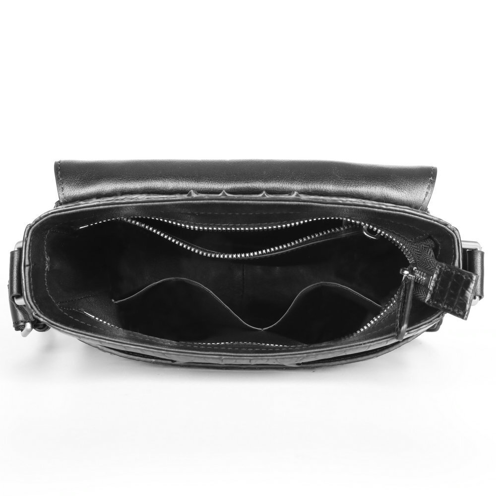 Handcrafted Genuine Croco Horn Back Skin Sling Shoulder Bag Crossbody Bags