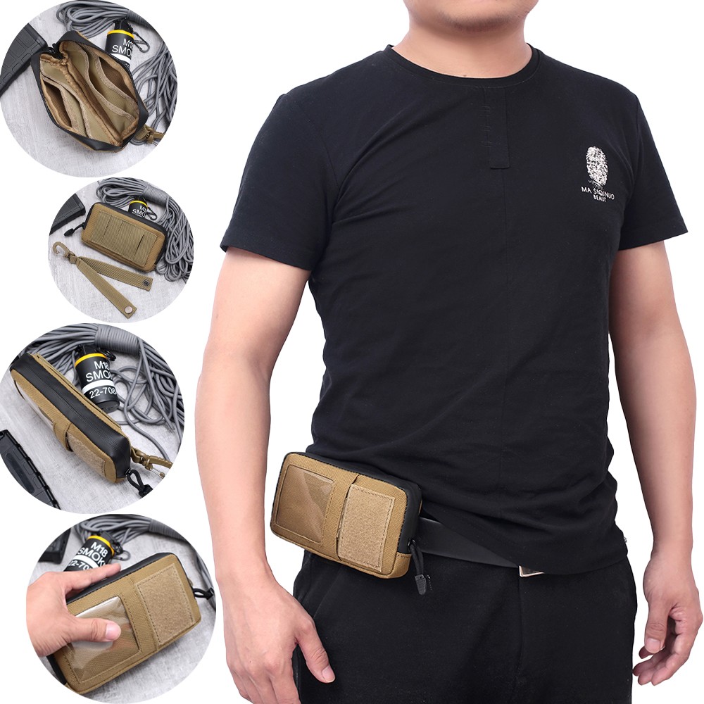Multifunctional Outdoor Men Women Mobile Phone Waist Bags Hiking Mountaineering