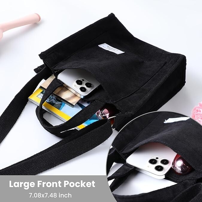LEVOTIYER LARGE 8 POCKETS BEACH BAG & PLENEAL BLACK SHOULDER BAG *FREE SHIPPING*