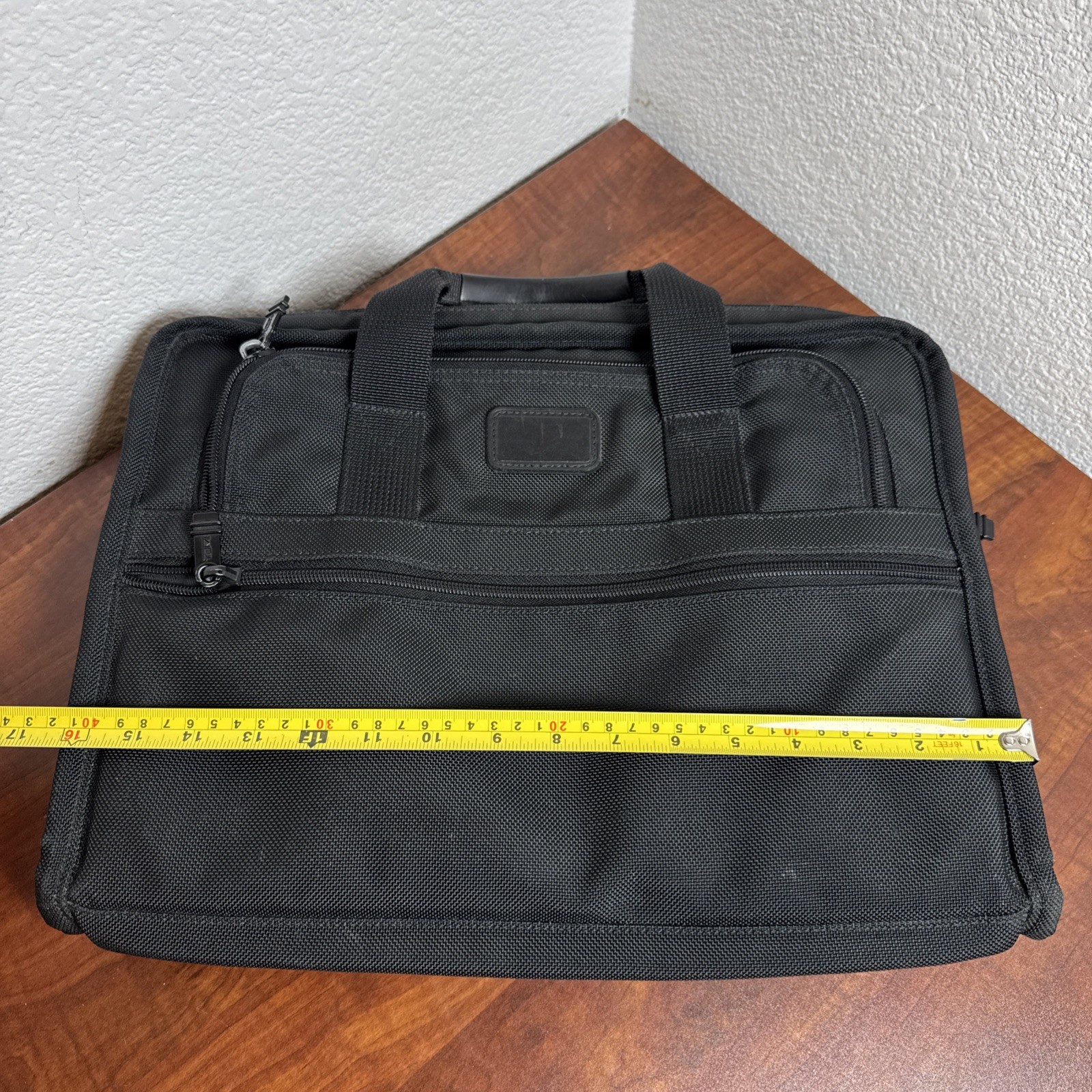 Tumi Alpha Slim Large Screen Laptop Briefcase Ballistic