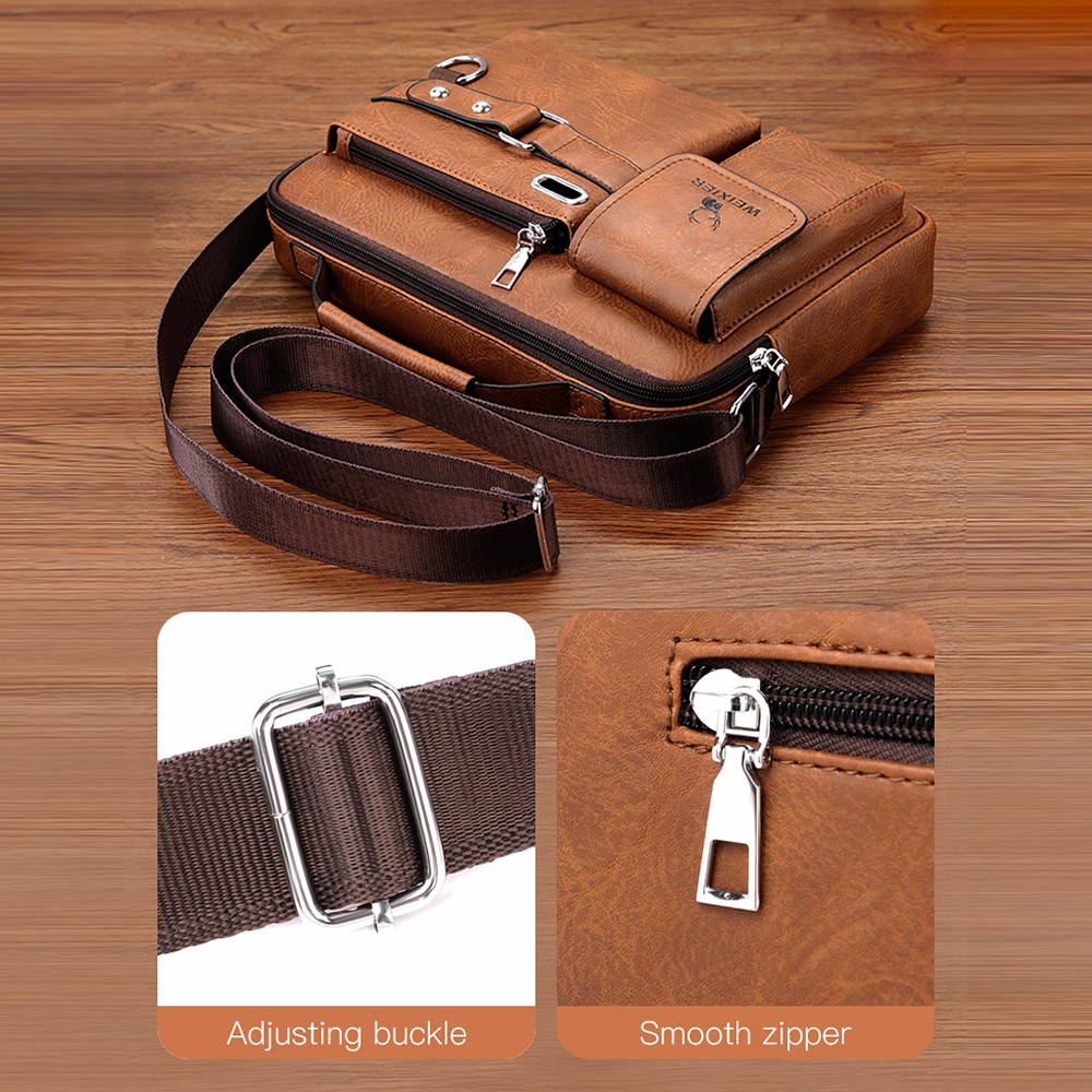 Single-shoulder Bag Crossbody Bag Handbag Briefcase Casual Bag For Men Travels
