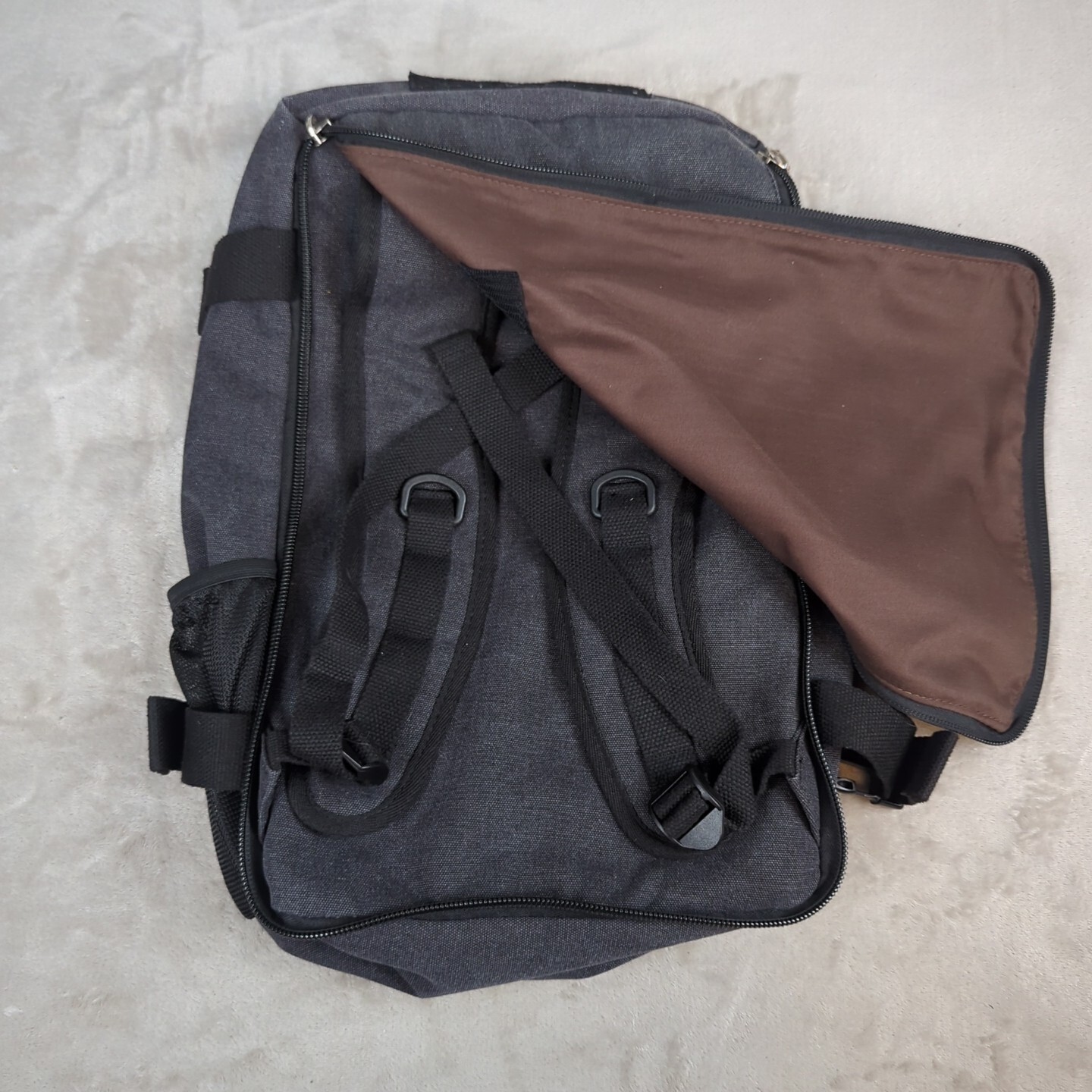 Kaka Canvas Convertible Bag Backpack Duffle Laptop Luggage