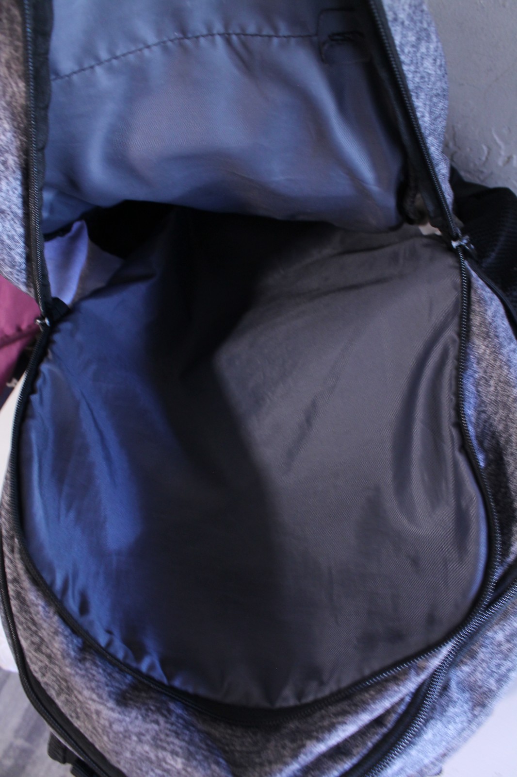 Adidas Backpack Heathered Gray LoadSpring School Gym Travel Book Bag Casual
