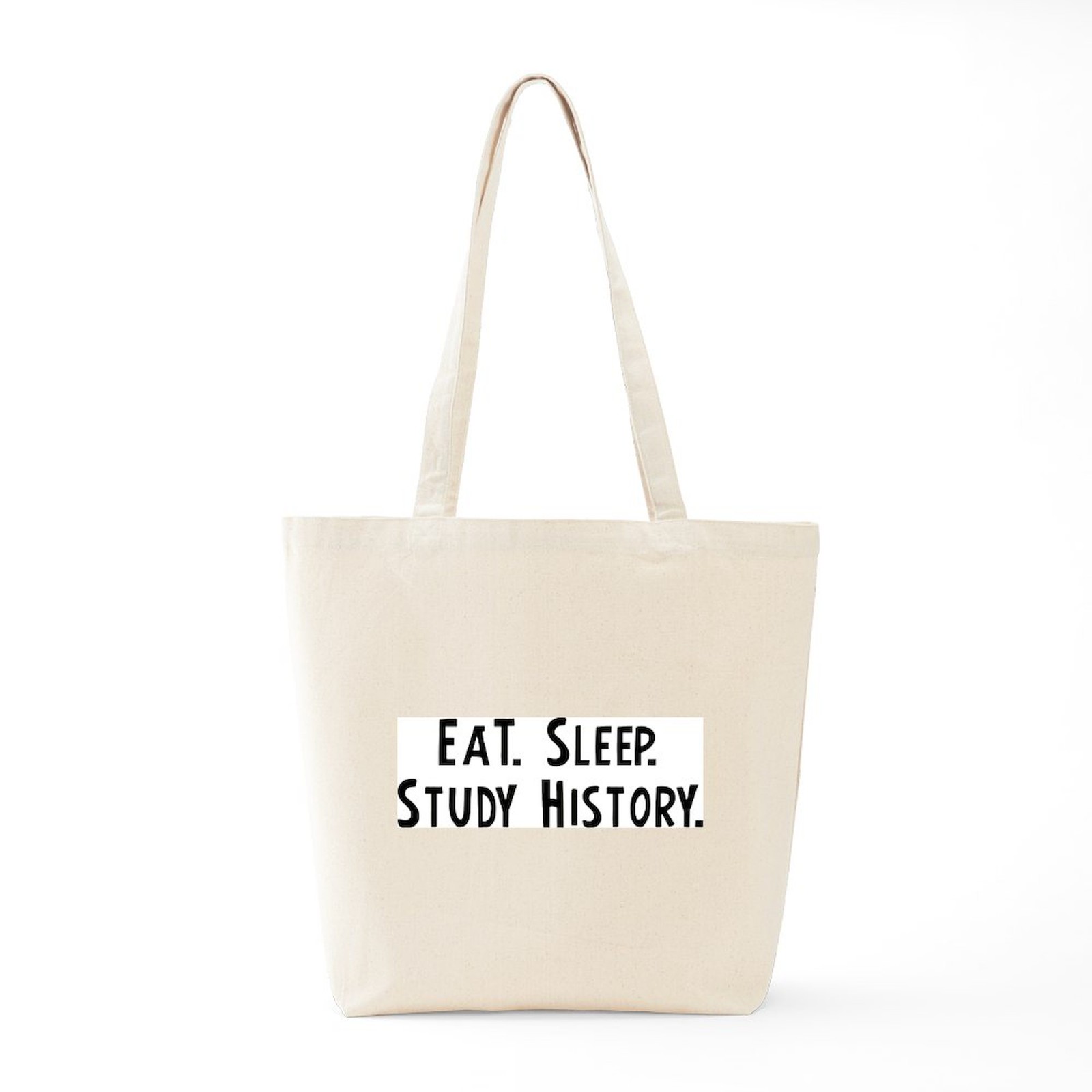 CafePress Eat, Sleep, Study History Tote Bag (39593235)